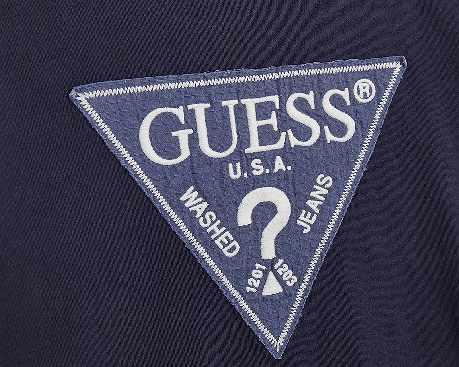 Foto 5 | Foto 5 | Playera de Cuello Redondo Azul Marino Guess Juvenil