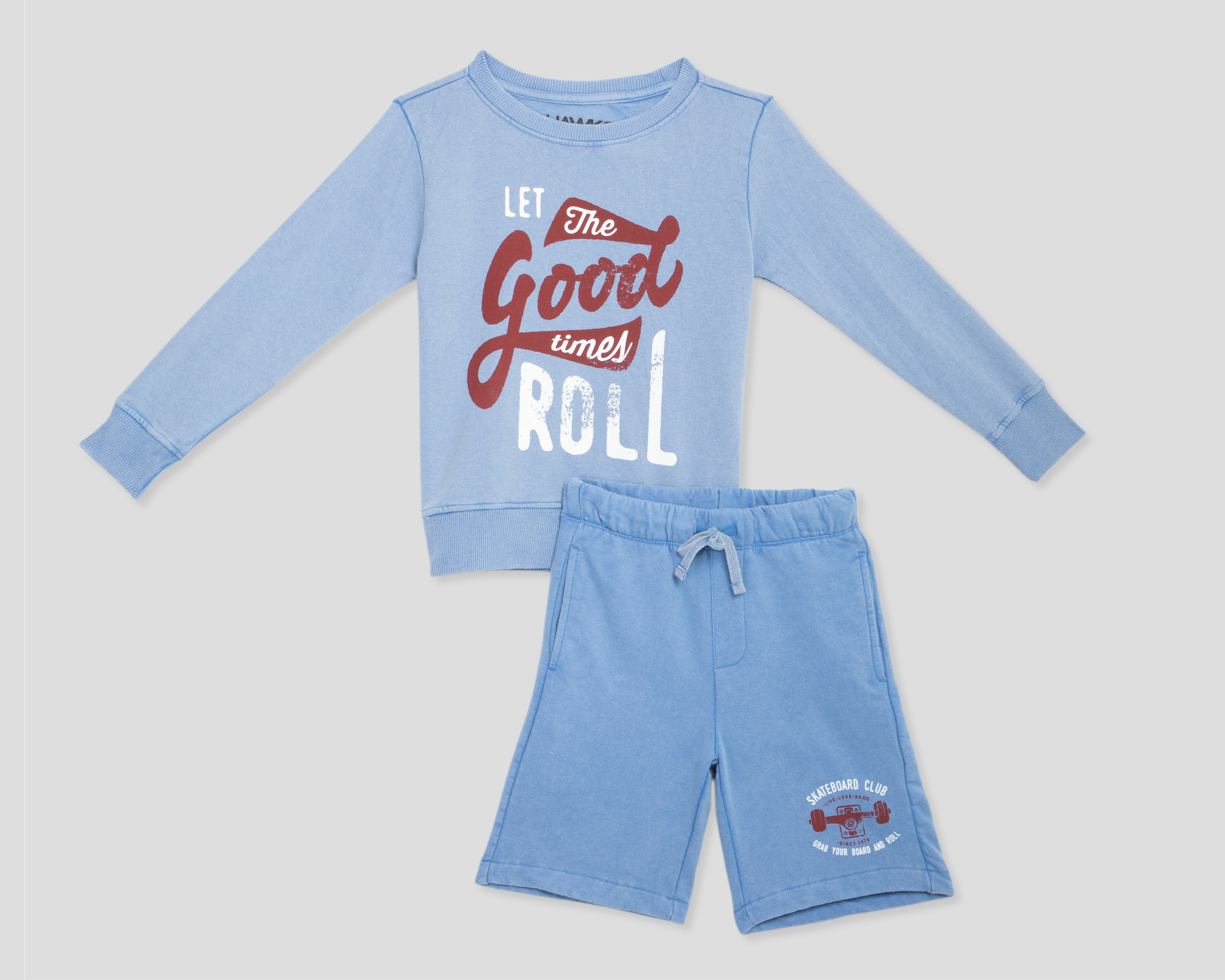 Sudadera y Short Tony Hawk para Niño