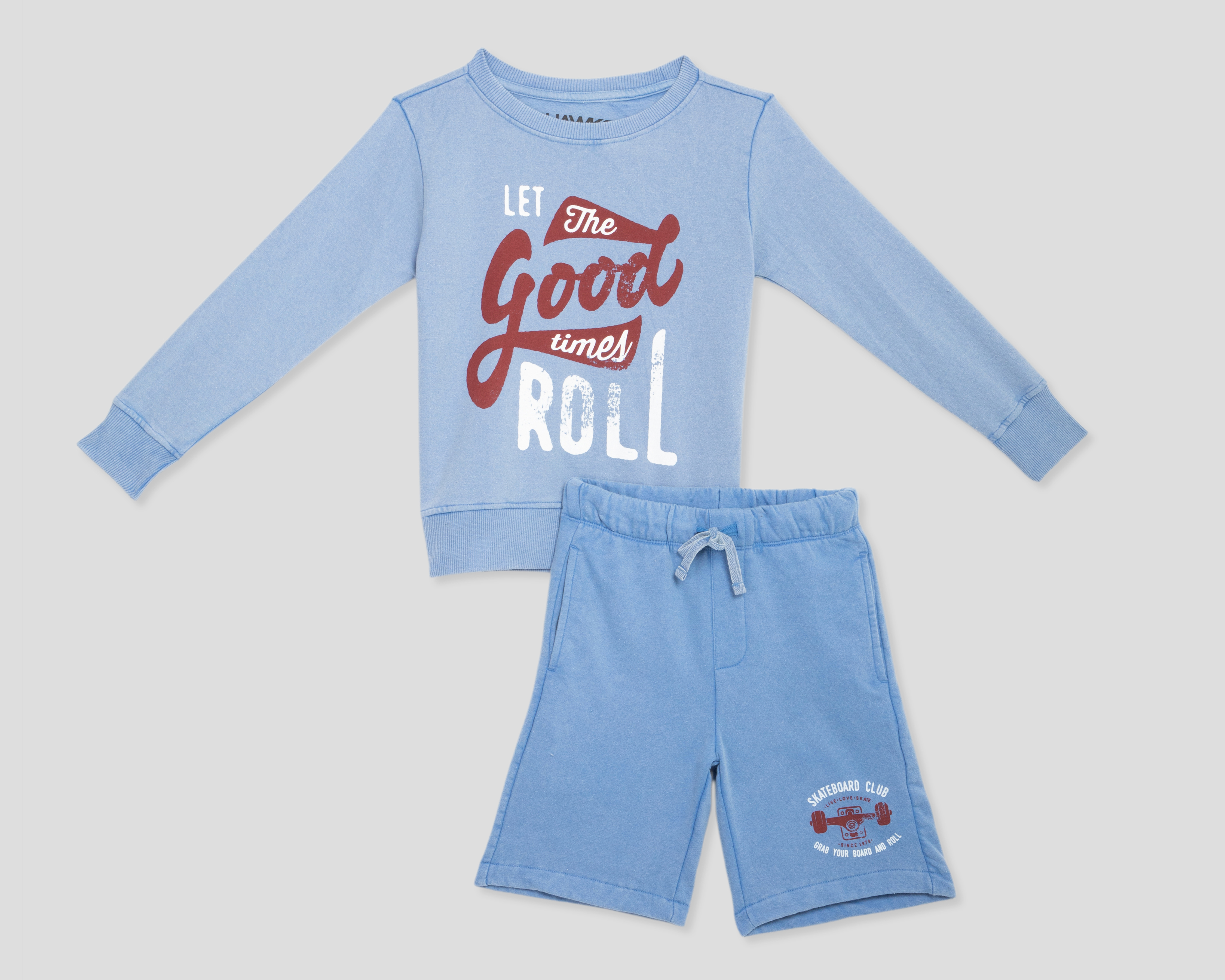 Sudadera y Short Tony Hawk para Niño