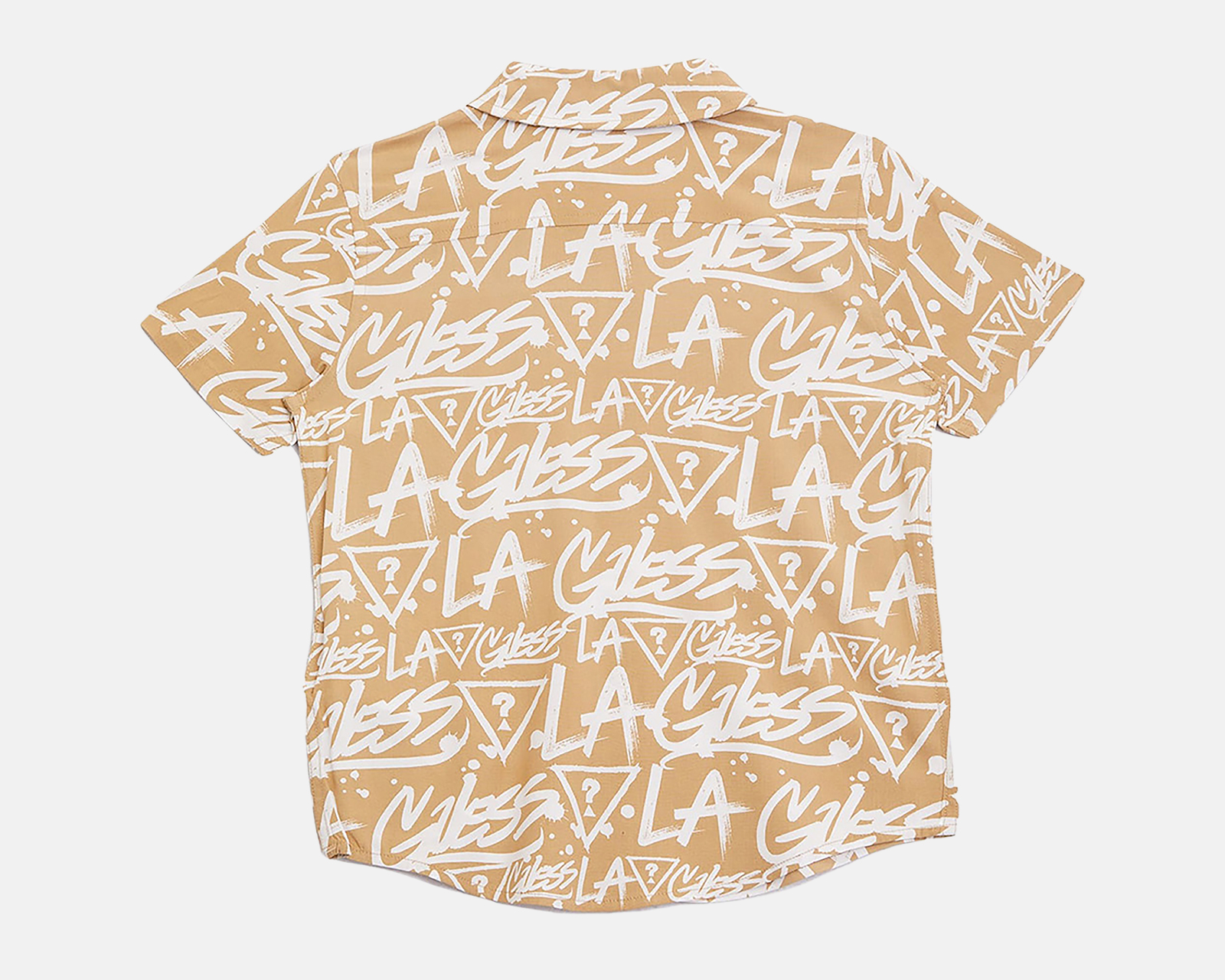 Foto 3 pulgar | Foto 2 | Camisa de Cuello Americano Café Guess Juvenil