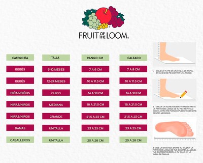 Foto 4 | Foto 4 | Calcetas Tobilleras Deportivas Fruit of the Loom para Niño 20 Pares