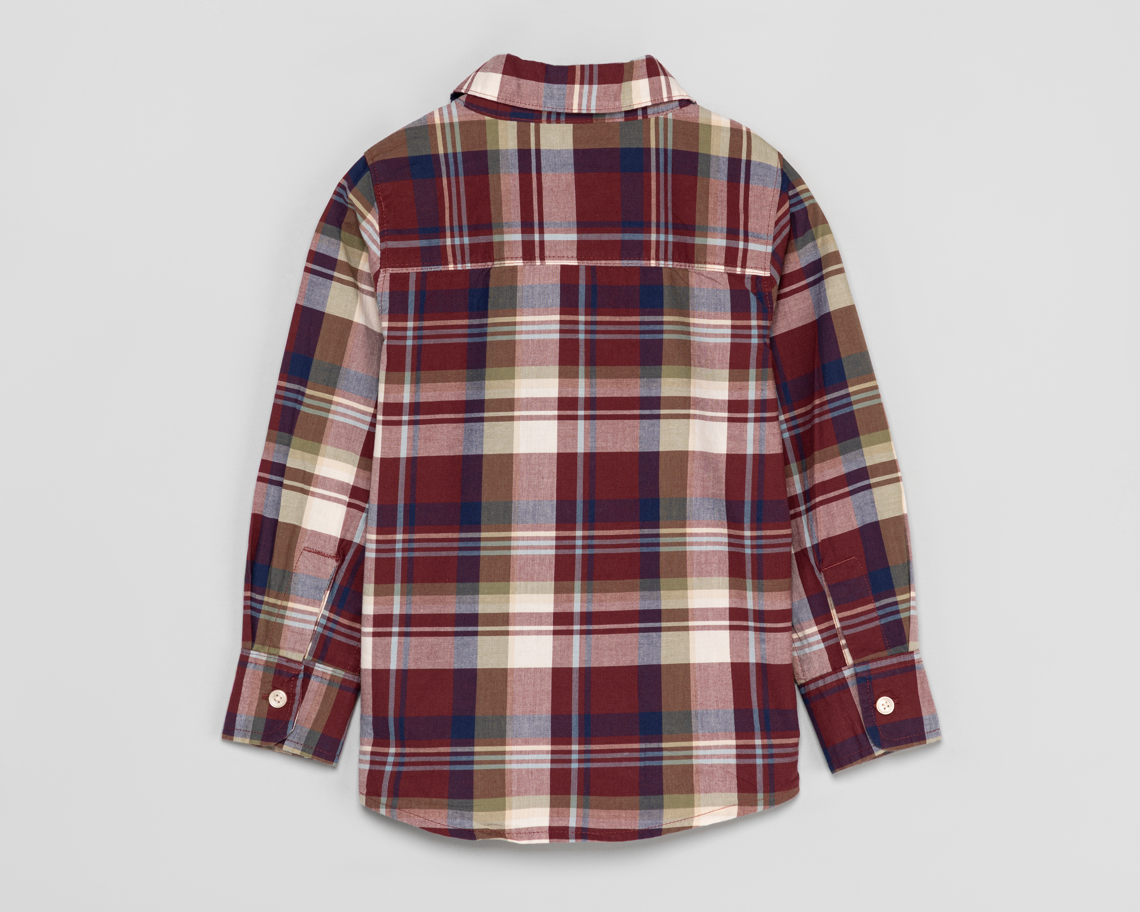 Foto 2 | Foto 2 | Camisa Manga Larga Multicolor Oshkosh B'gosh para Niño