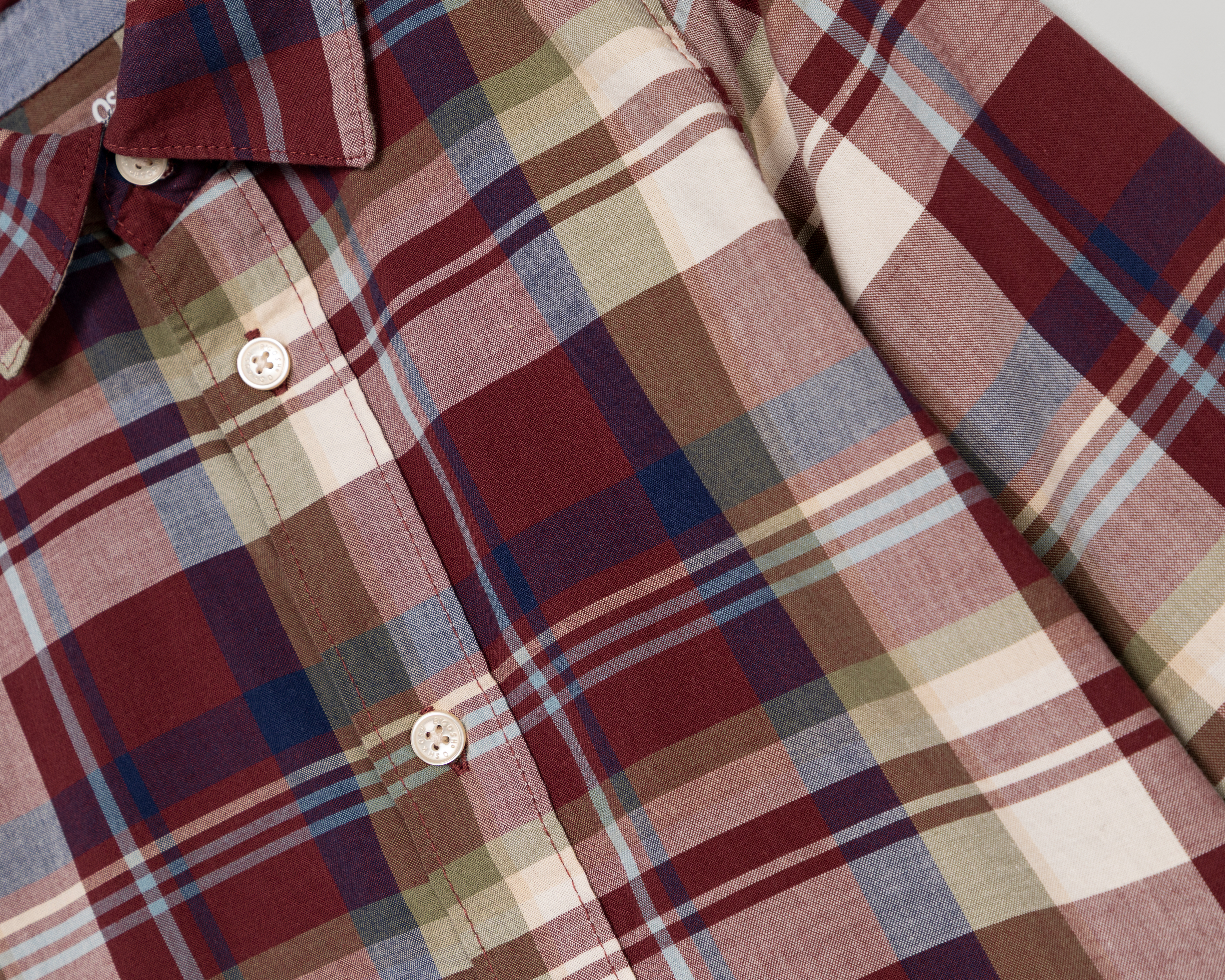 Foto 3 | Foto 3 | Camisa Manga Larga Multicolor Oshkosh B'gosh para Niño