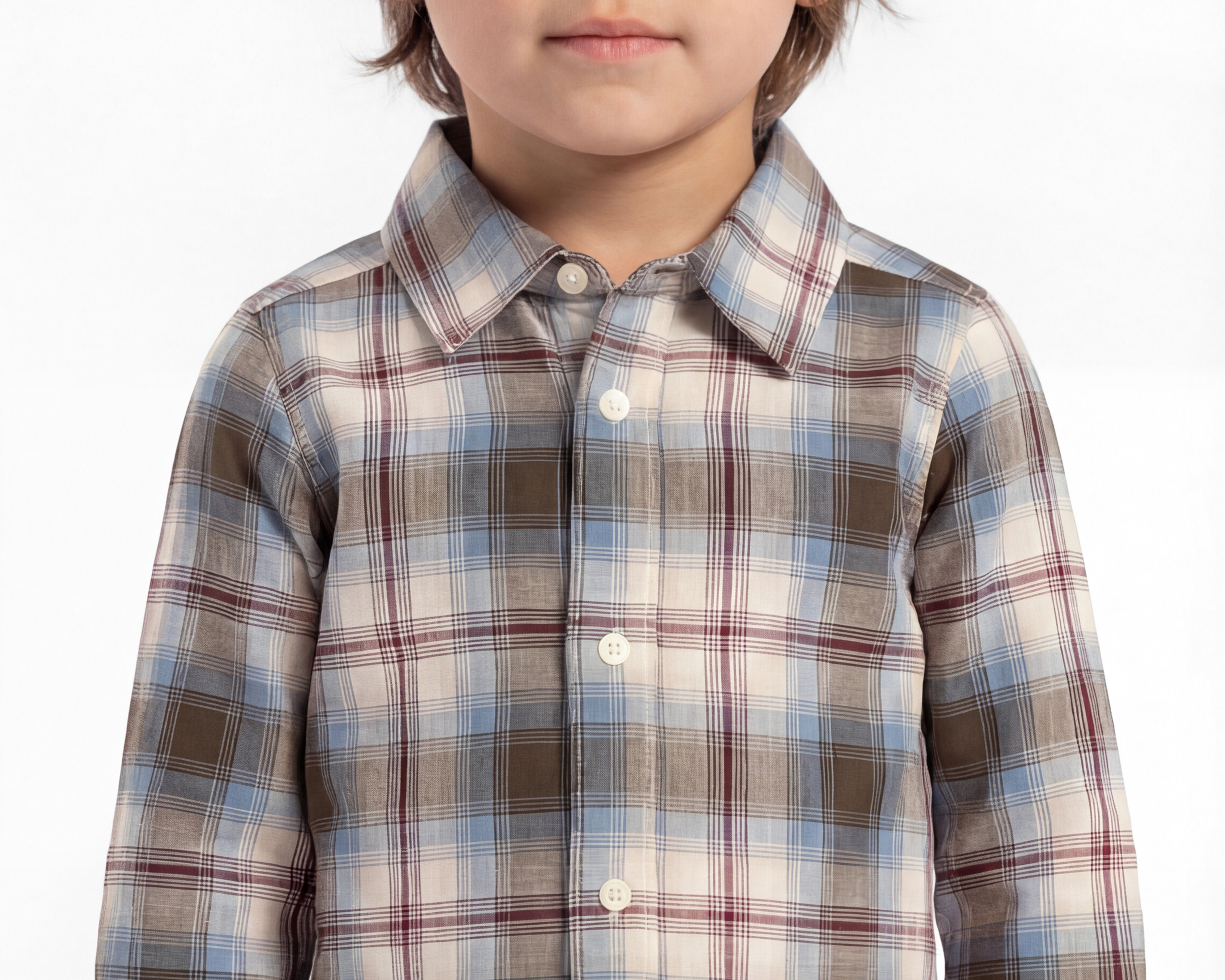 Foto 5 pulgar | Foto 4 | Camisa Manga Larga Multicolor OshKosh B'gosh para Niño