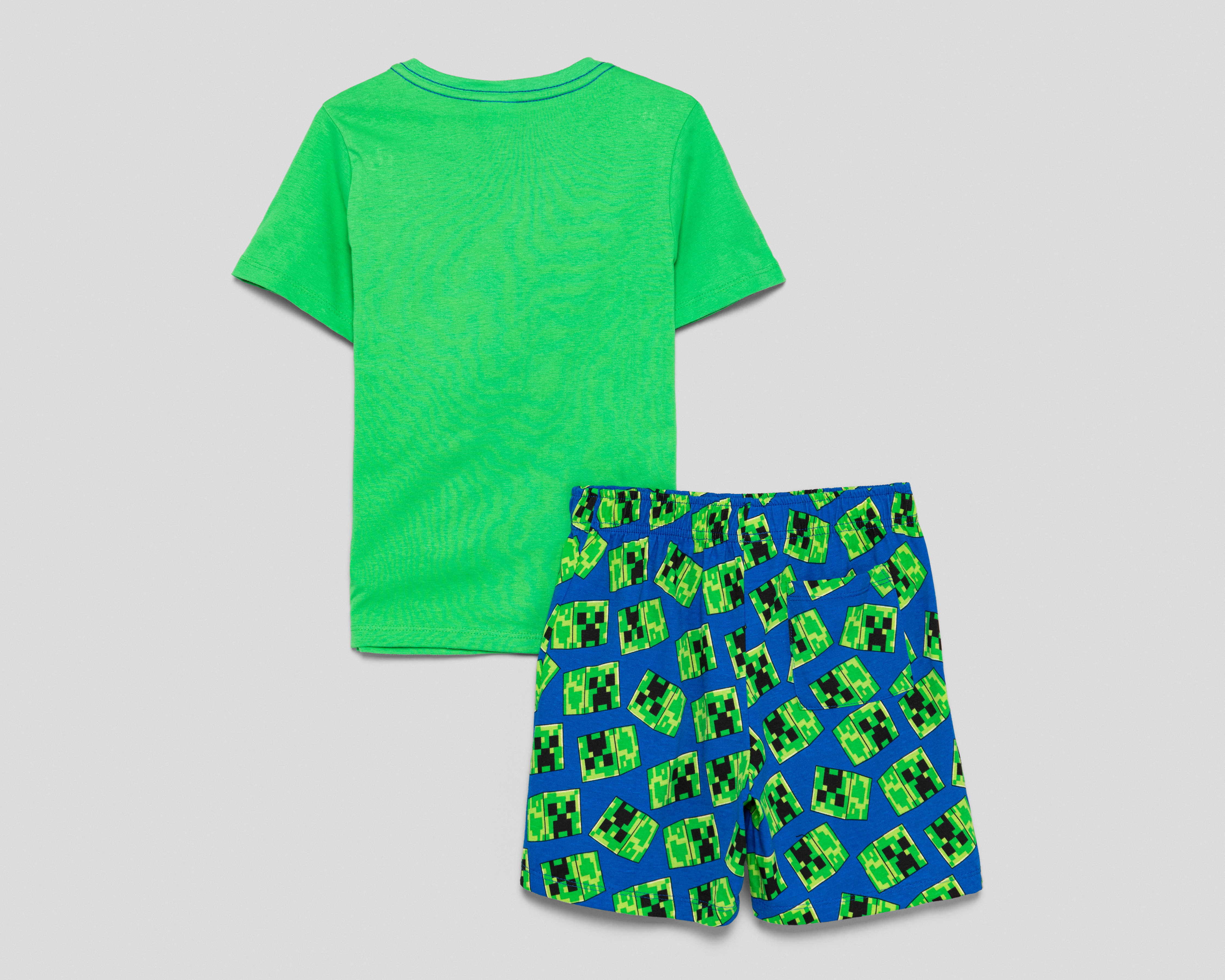 Foto 2 | Foto 2 | Playera y Short Minecraft para Niño