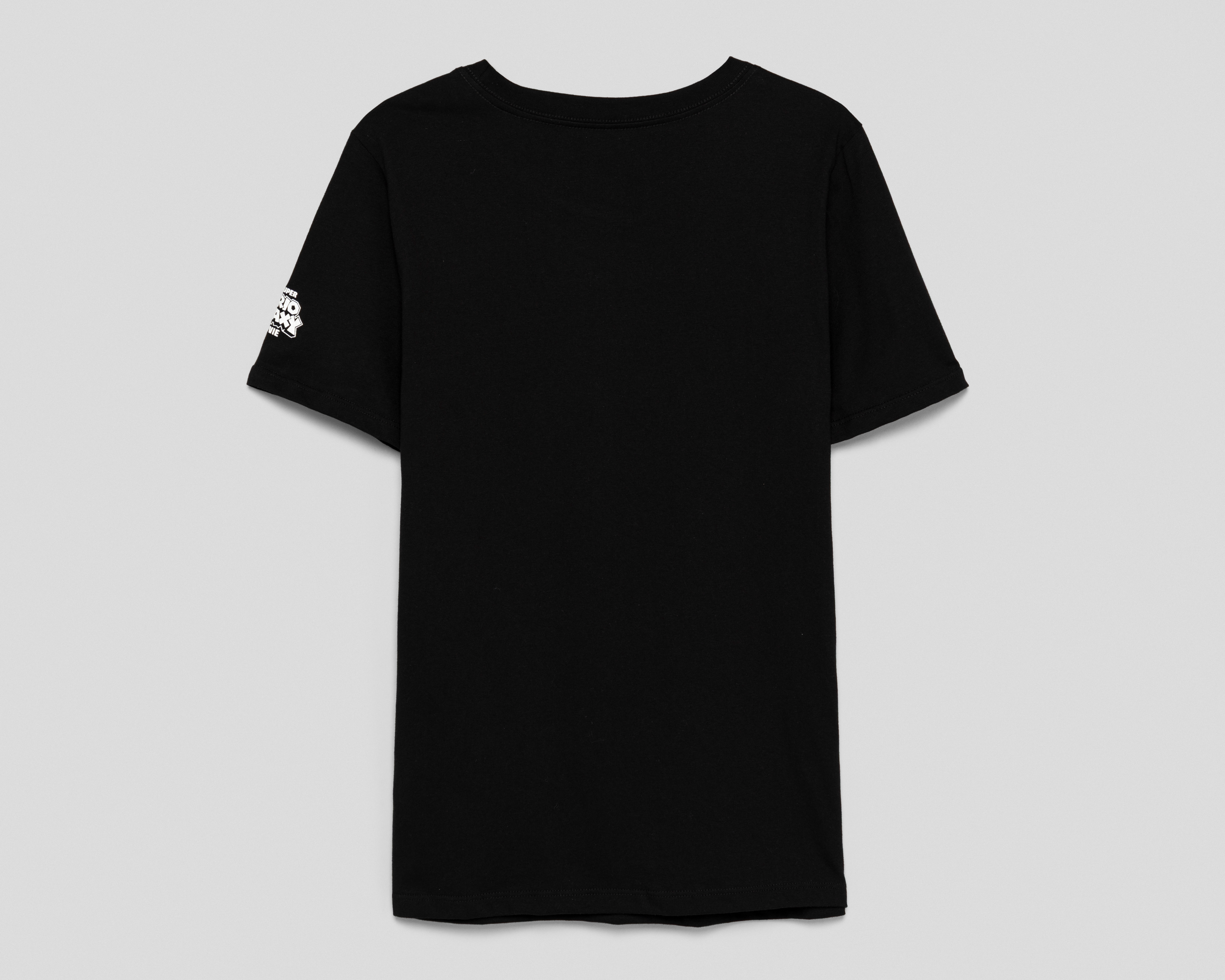 Foto 3 pulgar | Foto 2 | Playera de Cuello Redondo Negra Mario Bros para Niño