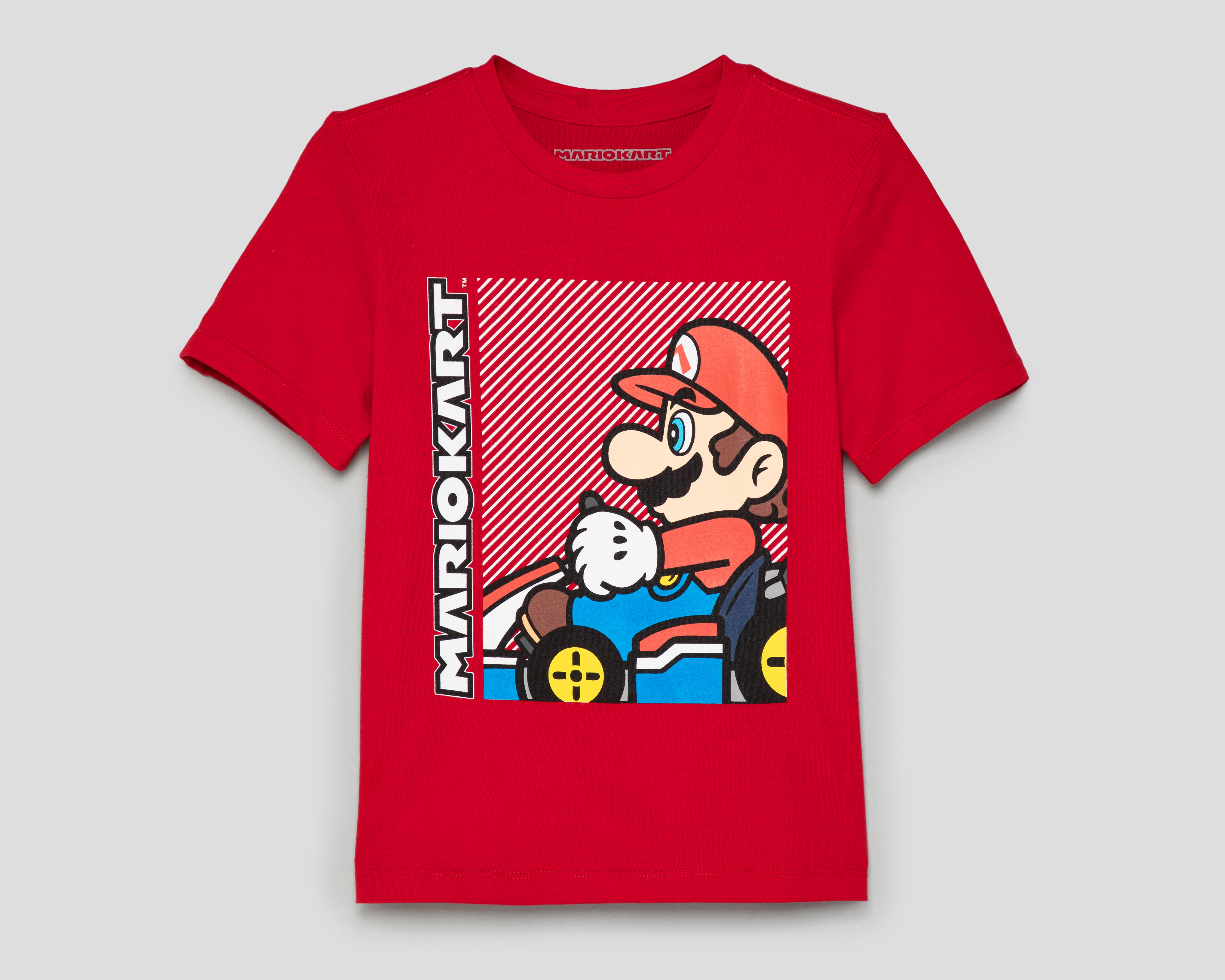 Foto 1 | Foto 1 | Playera de Cuello Redondo Roja Super Mario para Niño