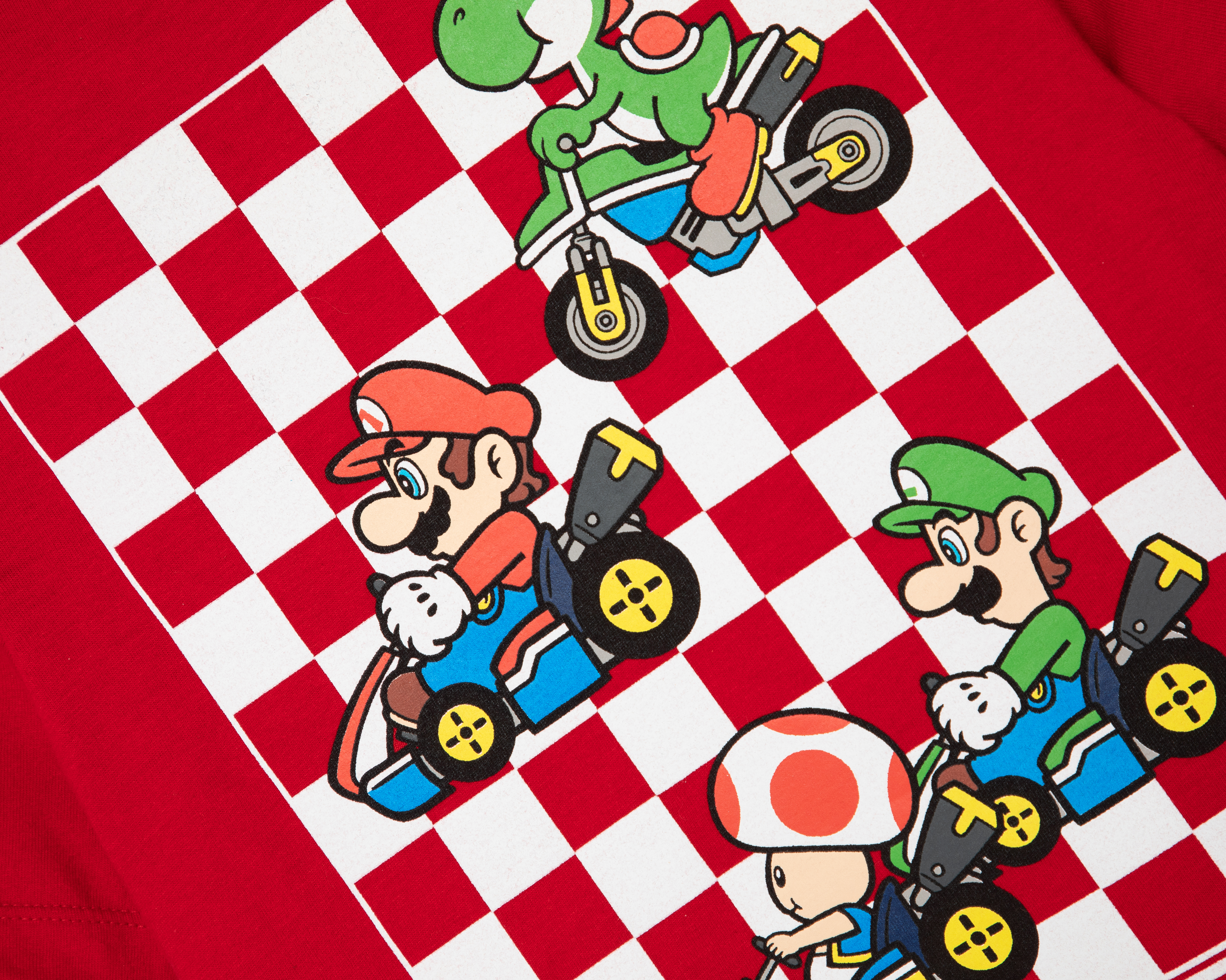 Foto 4 pulgar | Foto 3 | Playera de Cuello Redondo Roja Super Mario para Niño