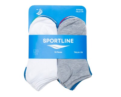 Foto 3 | Foto 3 | Calcetas Deportivas Sportline para Niño 10 Pares