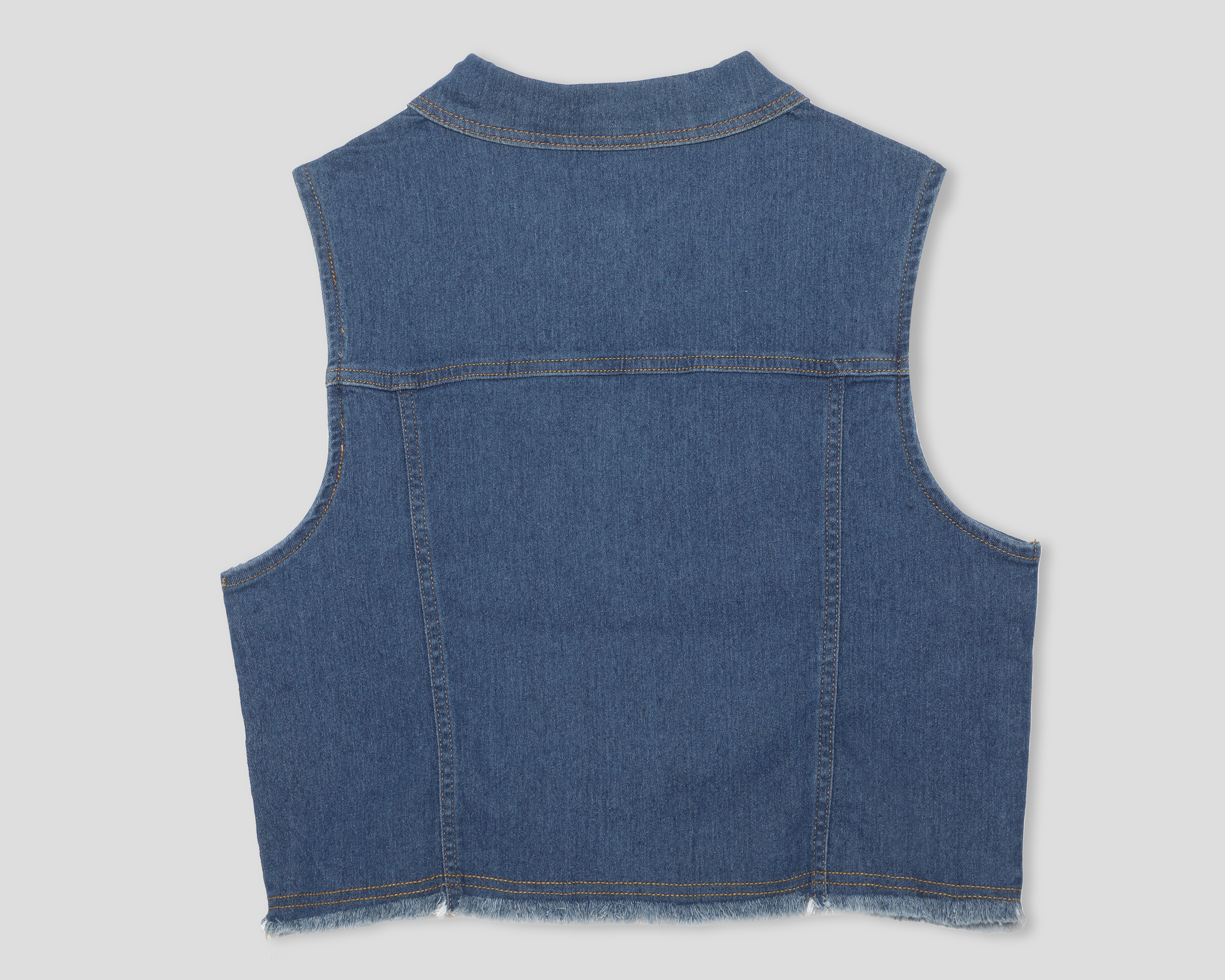 Foto 2 | Foto 2 | Chaleco de Mezclilla con Pedrería Bebe para Mujer