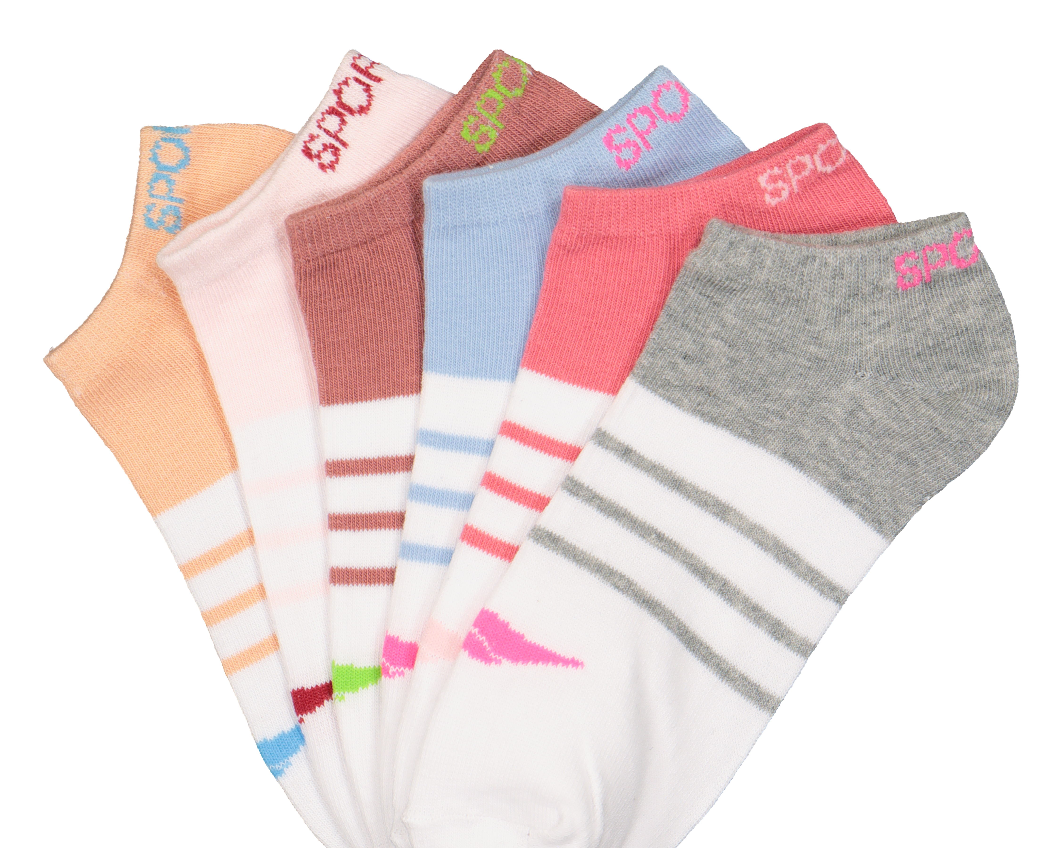 Foto 3 pulgar | Foto 2 | Calcetas Deportivas Tines Sportline para Mujer 6 Pares