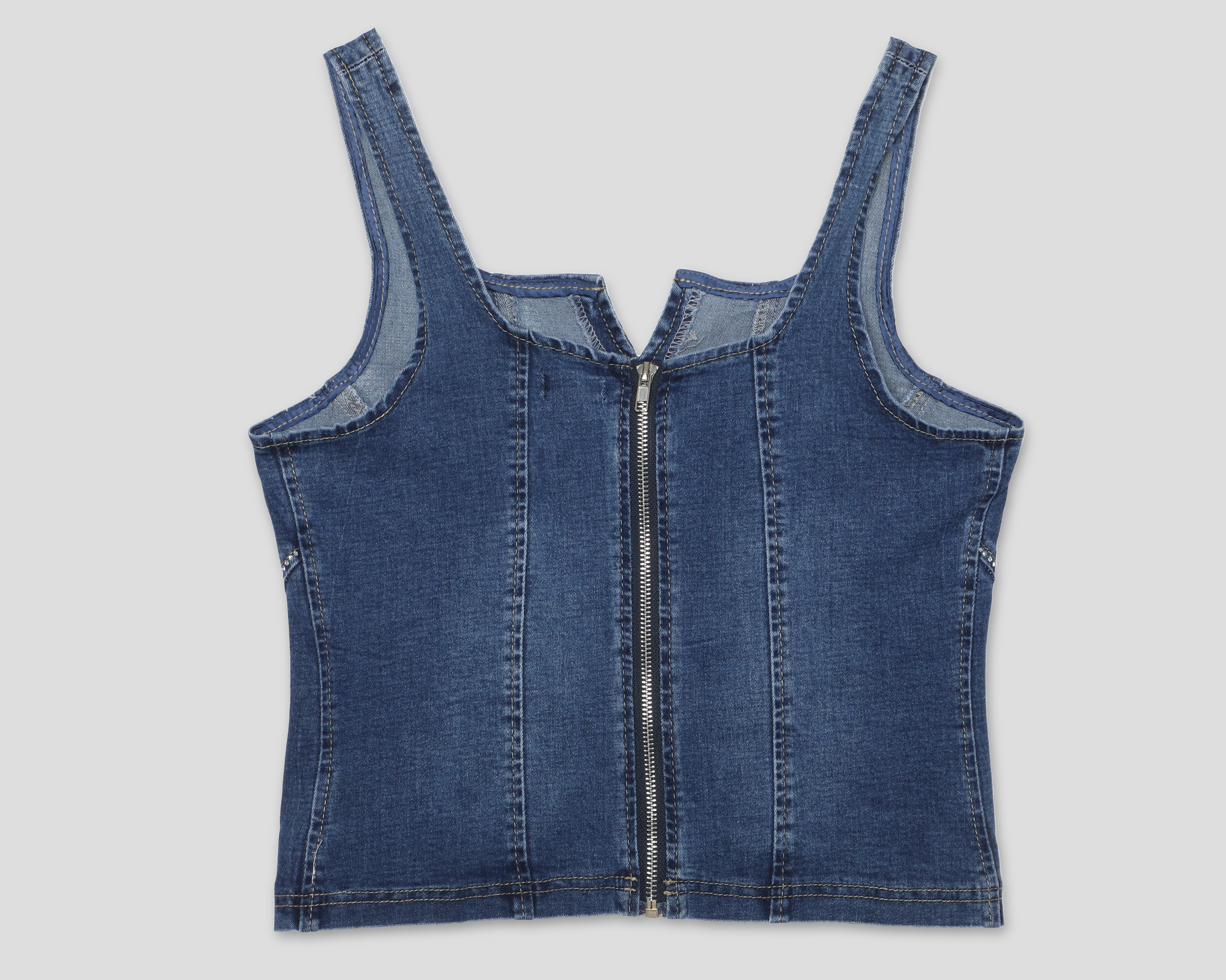 Foto 2 | Foto 2 | Blusa Azul Bebe para Mujer