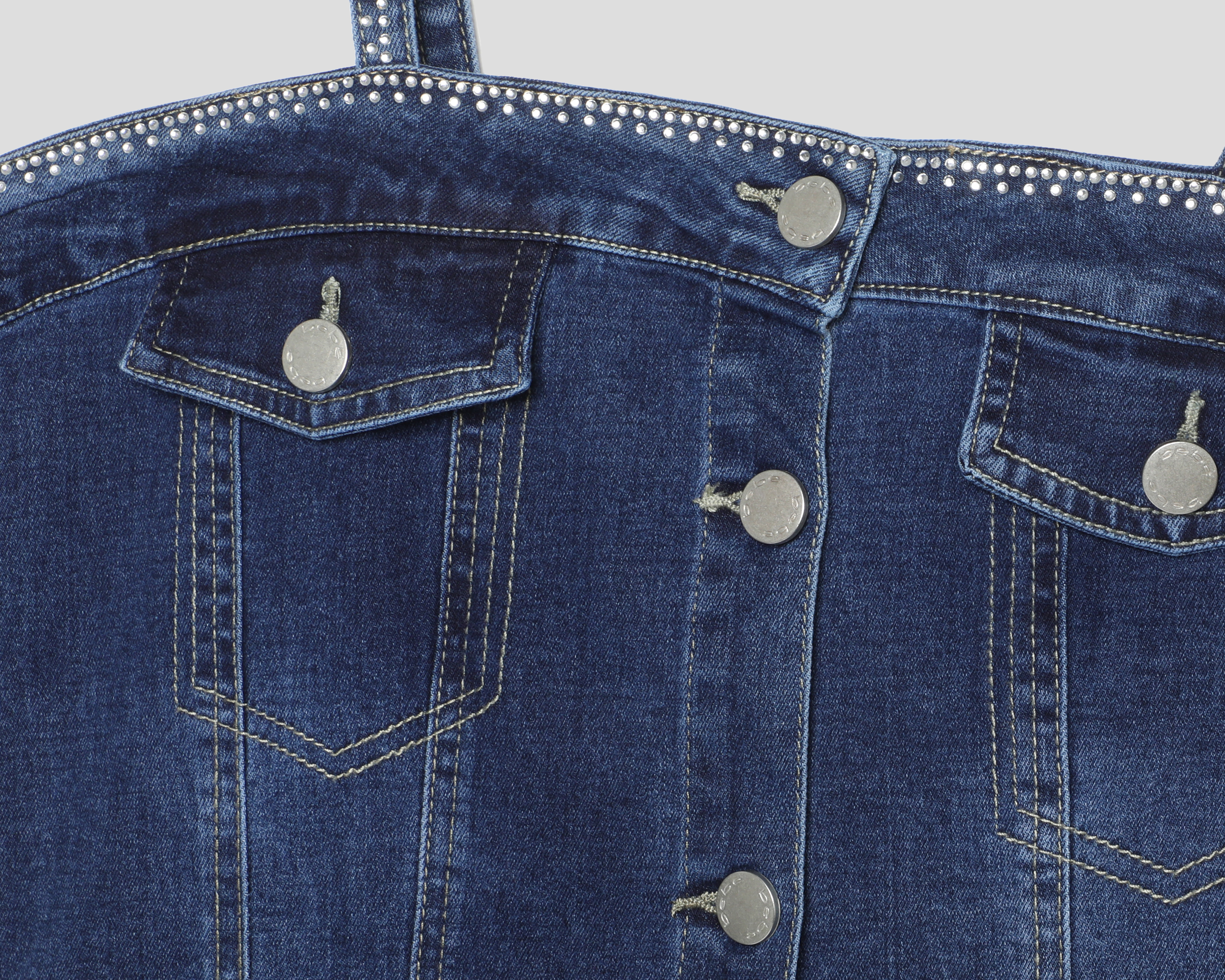 Foto 4 pulgar | Foto 3 | Blusa con Tirantes Bebe Juvenil