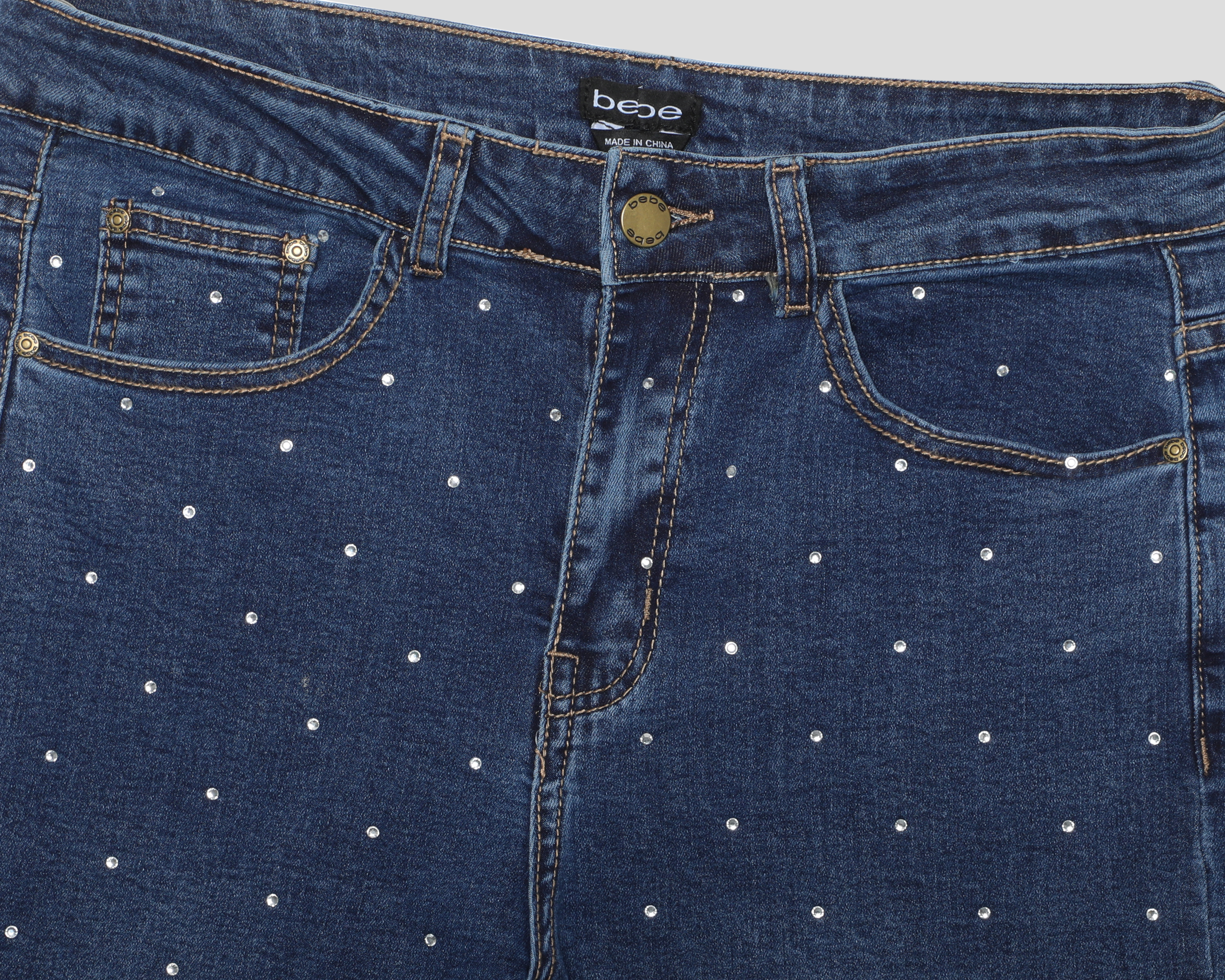 Foto 4 pulgar | Foto 3 | Jeans Recto Bebe para Mujer