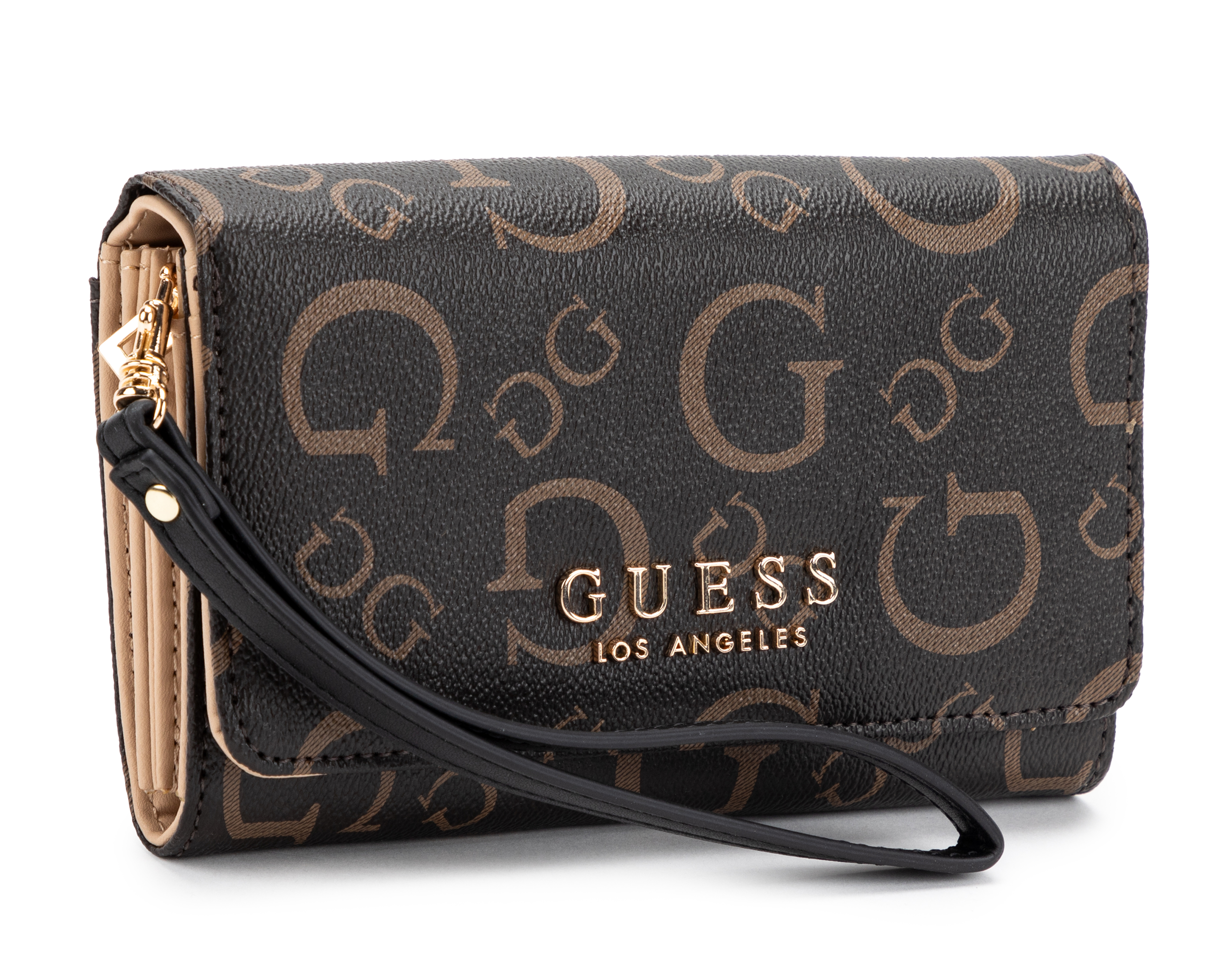 Foto 3 pulgar | Foto 2 | Cartera para Mujer Guess Café