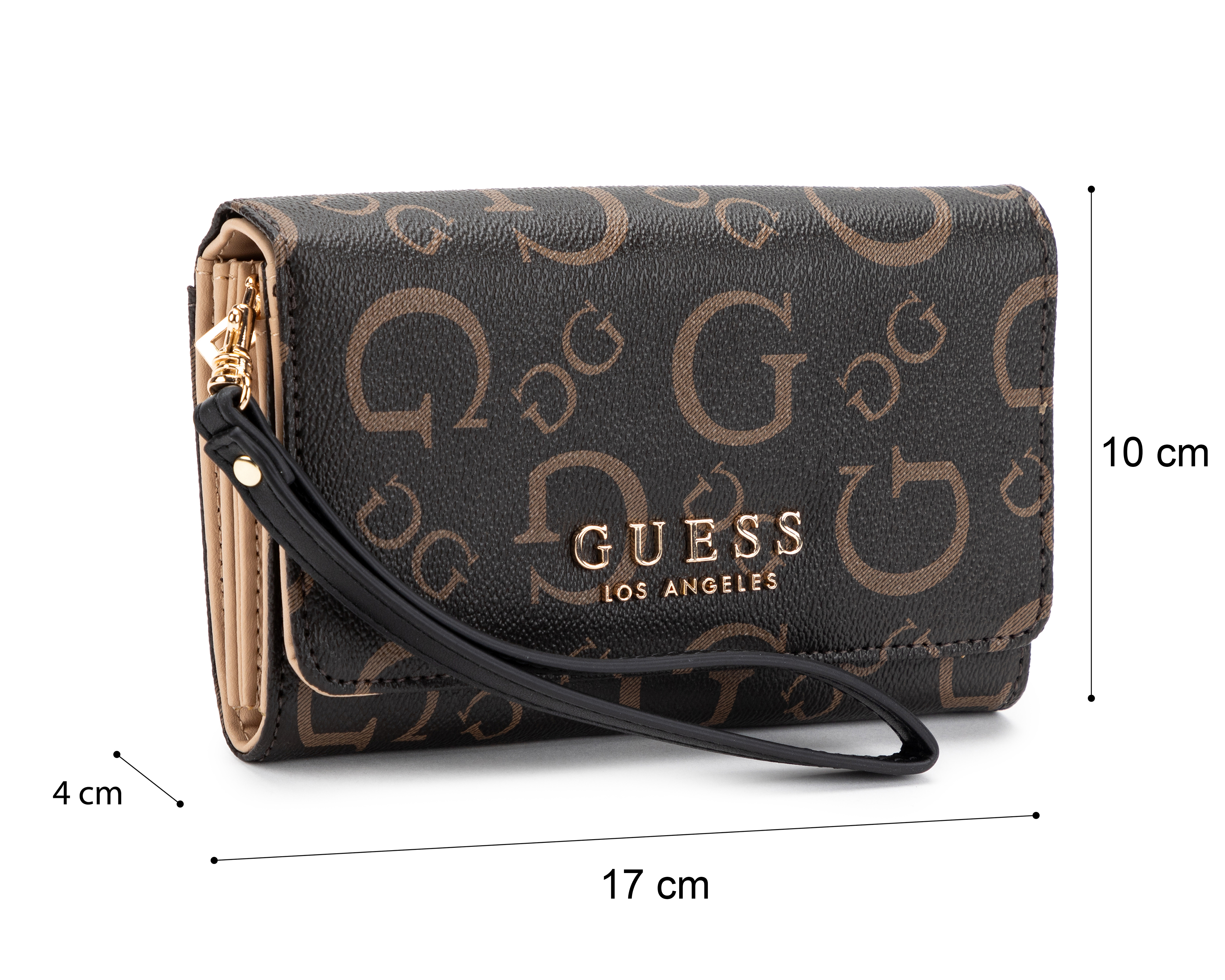 Foto 7 pulgar | Foto 6 | Cartera para Mujer Guess Café