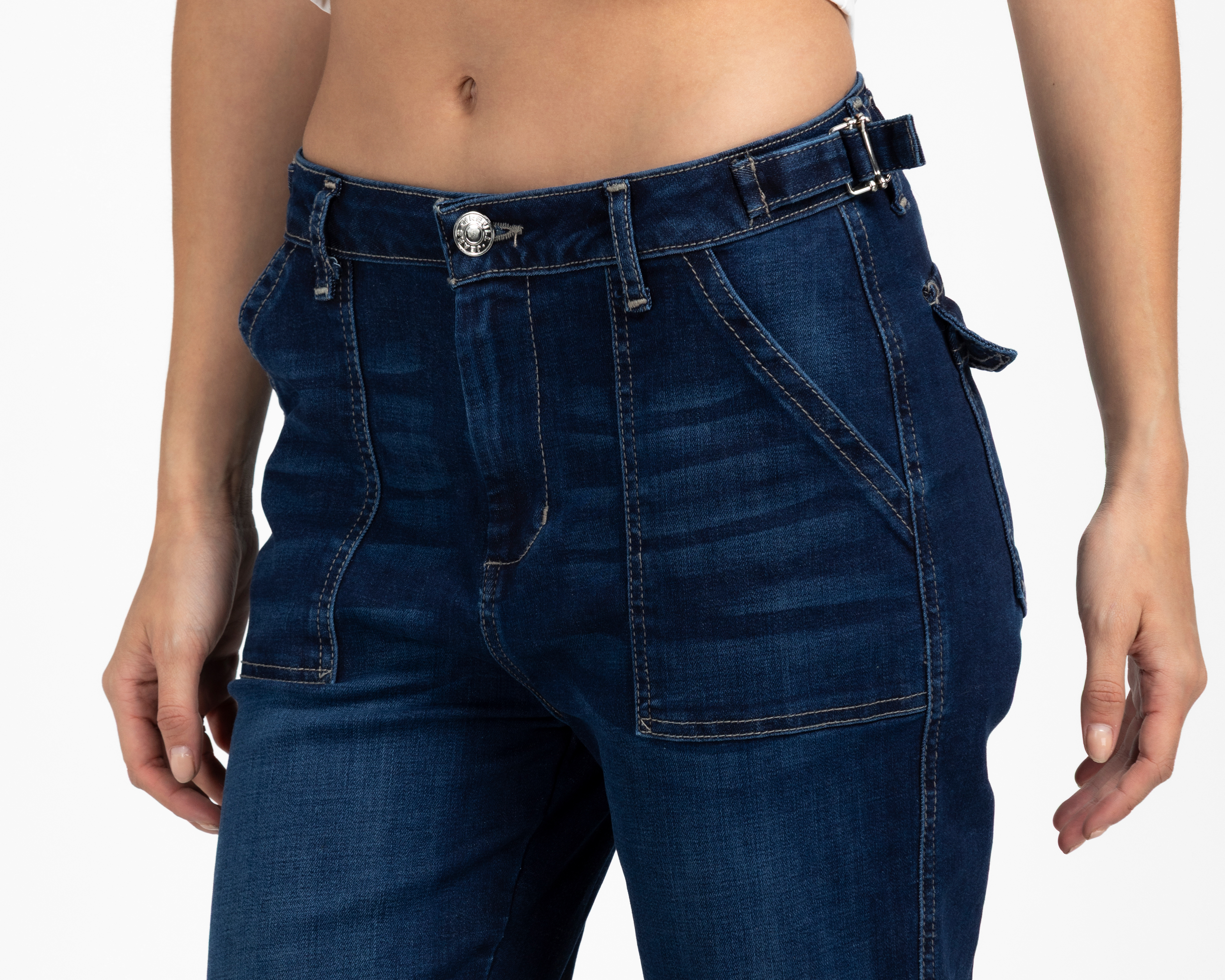 Foto 4 | Foto 4 | Jeans Recto Refill para Mujer