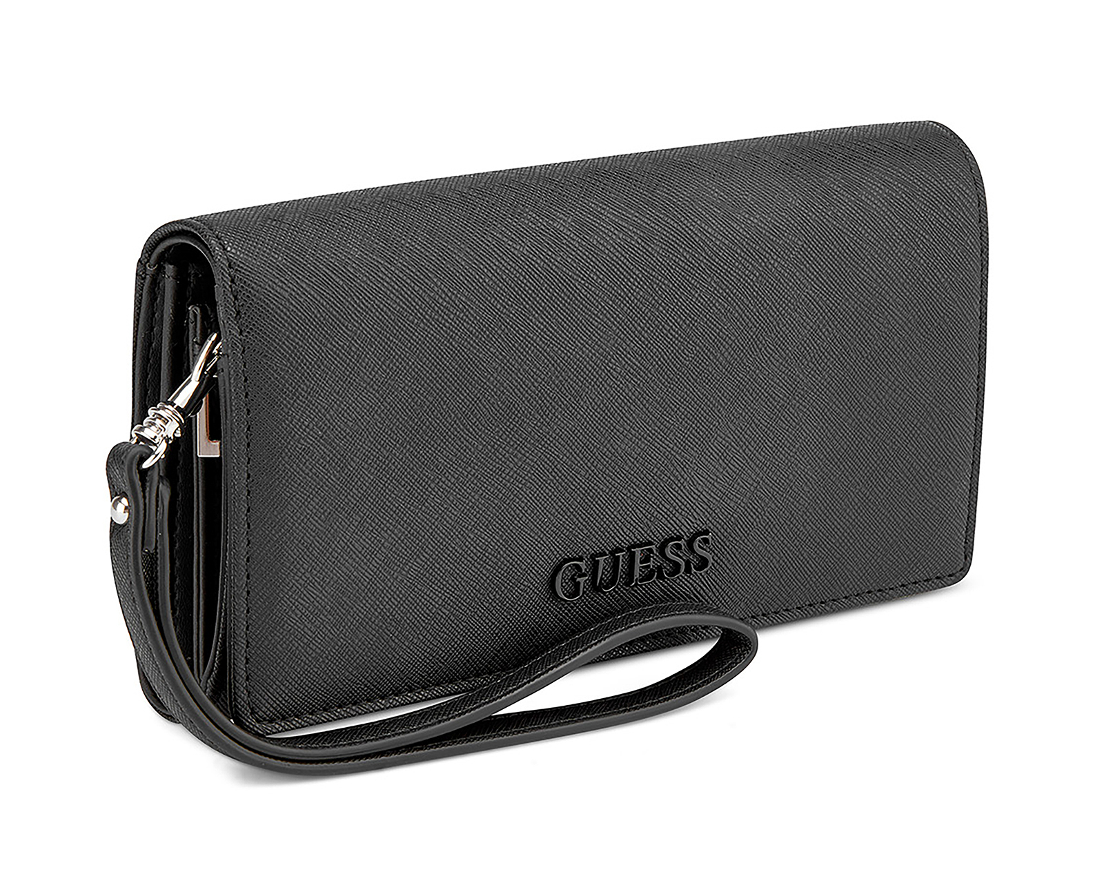 Foto 3 pulgar | Foto 2 | Cartera para Mujer Guess Negra
