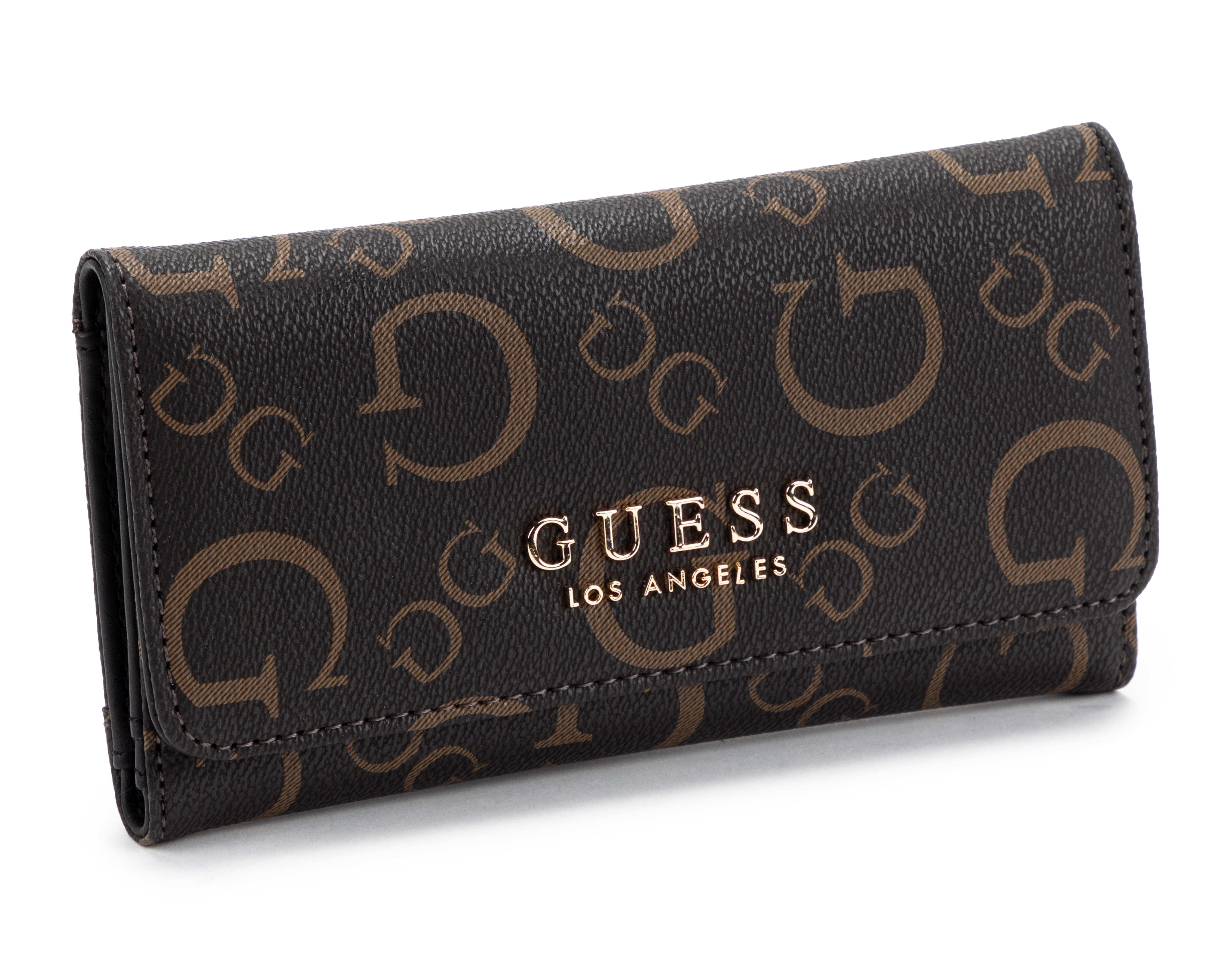 Foto 3 pulgar | Foto 2 | Cartera para Mujer Guess Café
