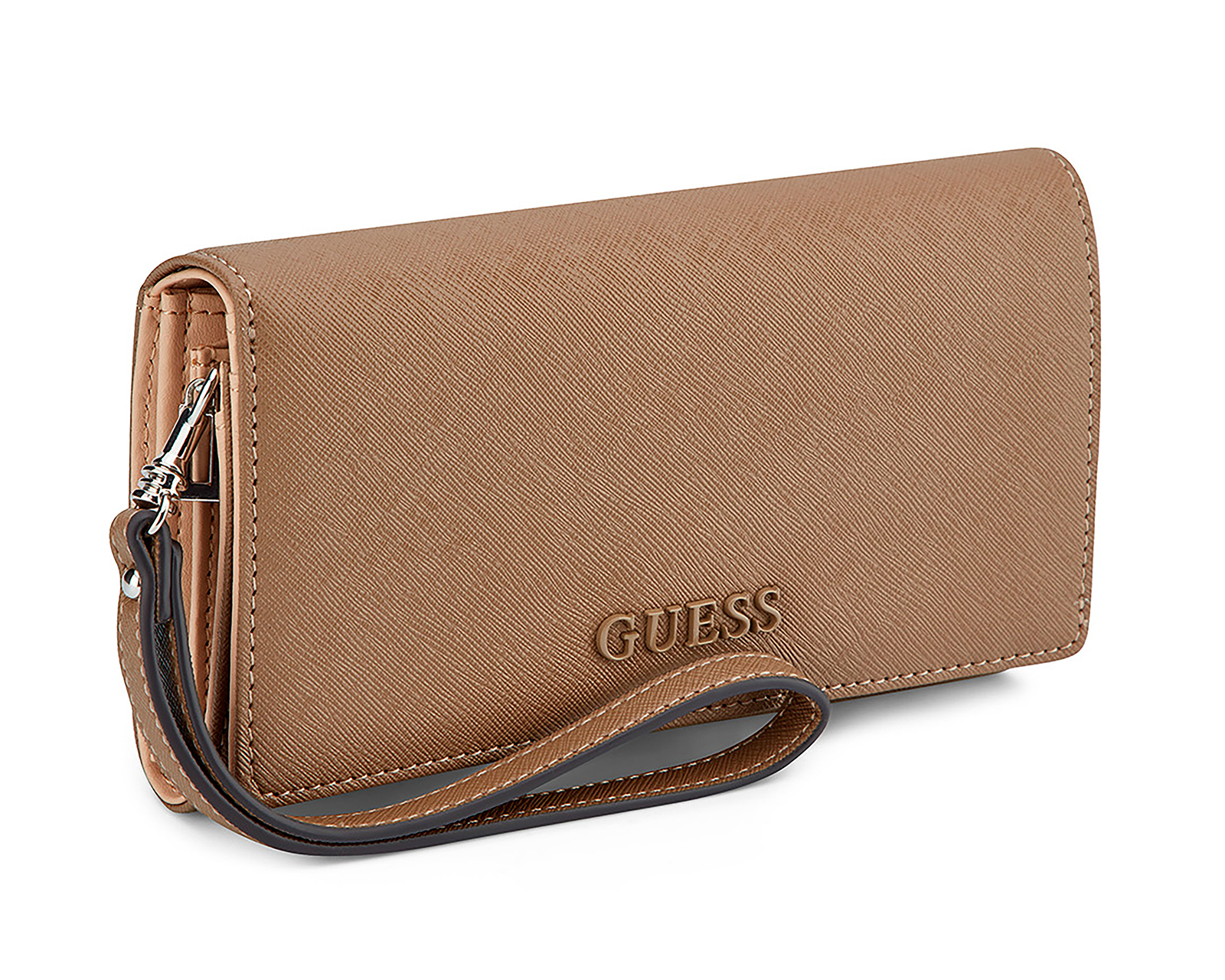 Foto 3 pulgar | Foto 2 | Cartera para Mujer Guess Café