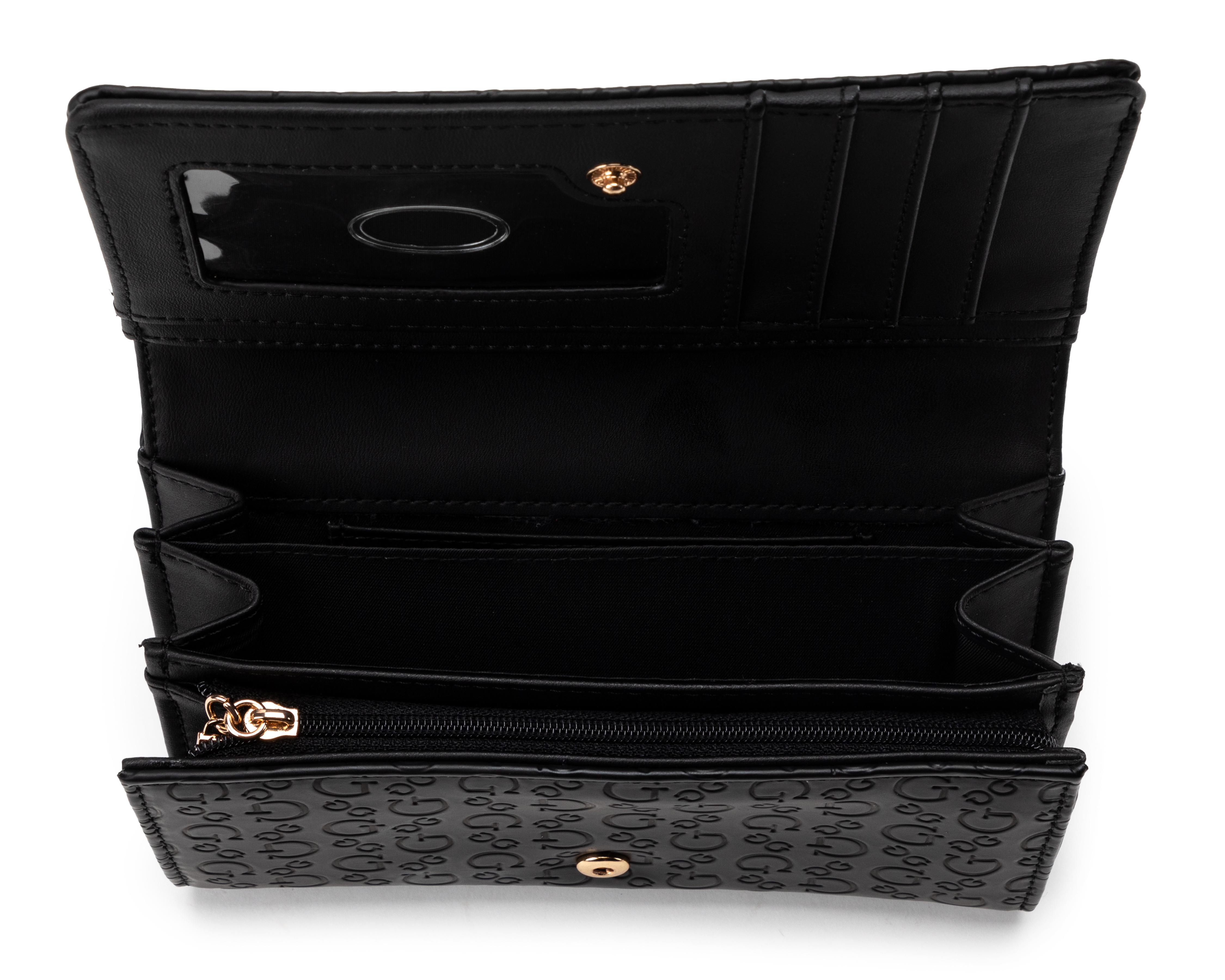 Foto 5 pulgar | Foto 4 | Cartera para Mujer Guess Negra