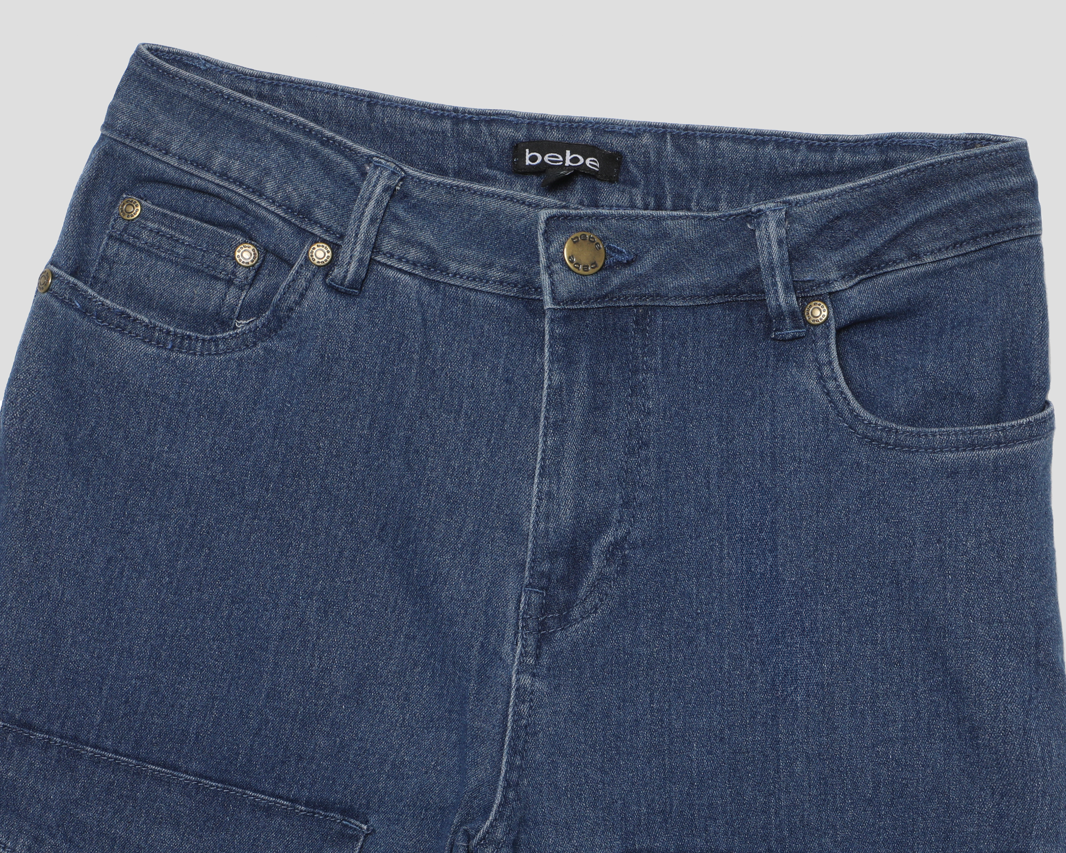 Foto 4 pulgar | Foto 3 | Jeans Cargo Bebe para Mujer