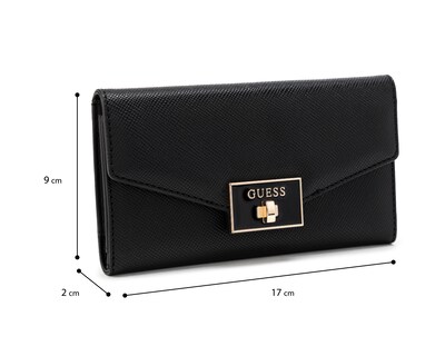 Foto 6 | Foto 6 | Cartera para Mujer Guess Negra
