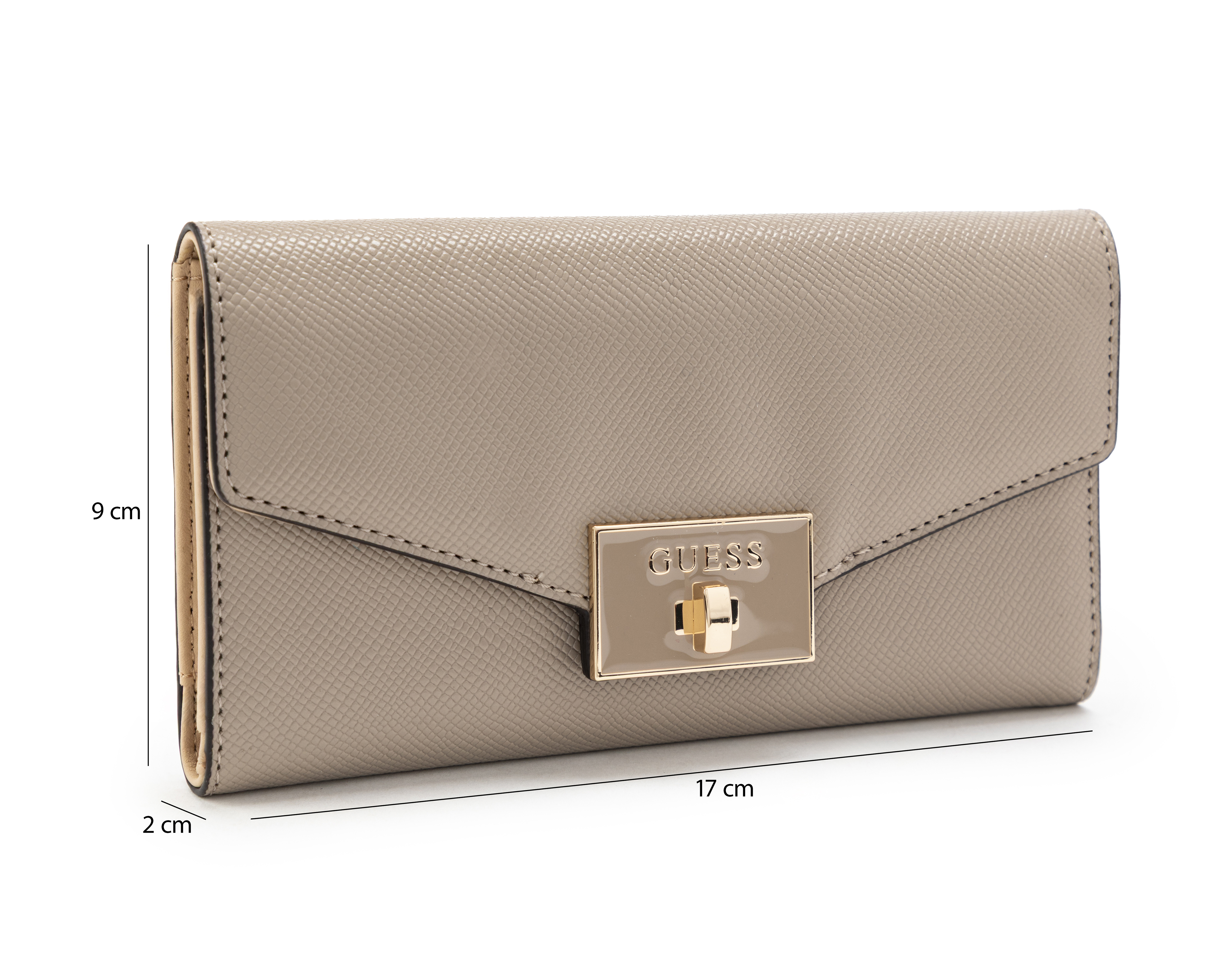 Foto 6 pulgar | Foto 5 | Cartera para Mujer Guess Beige