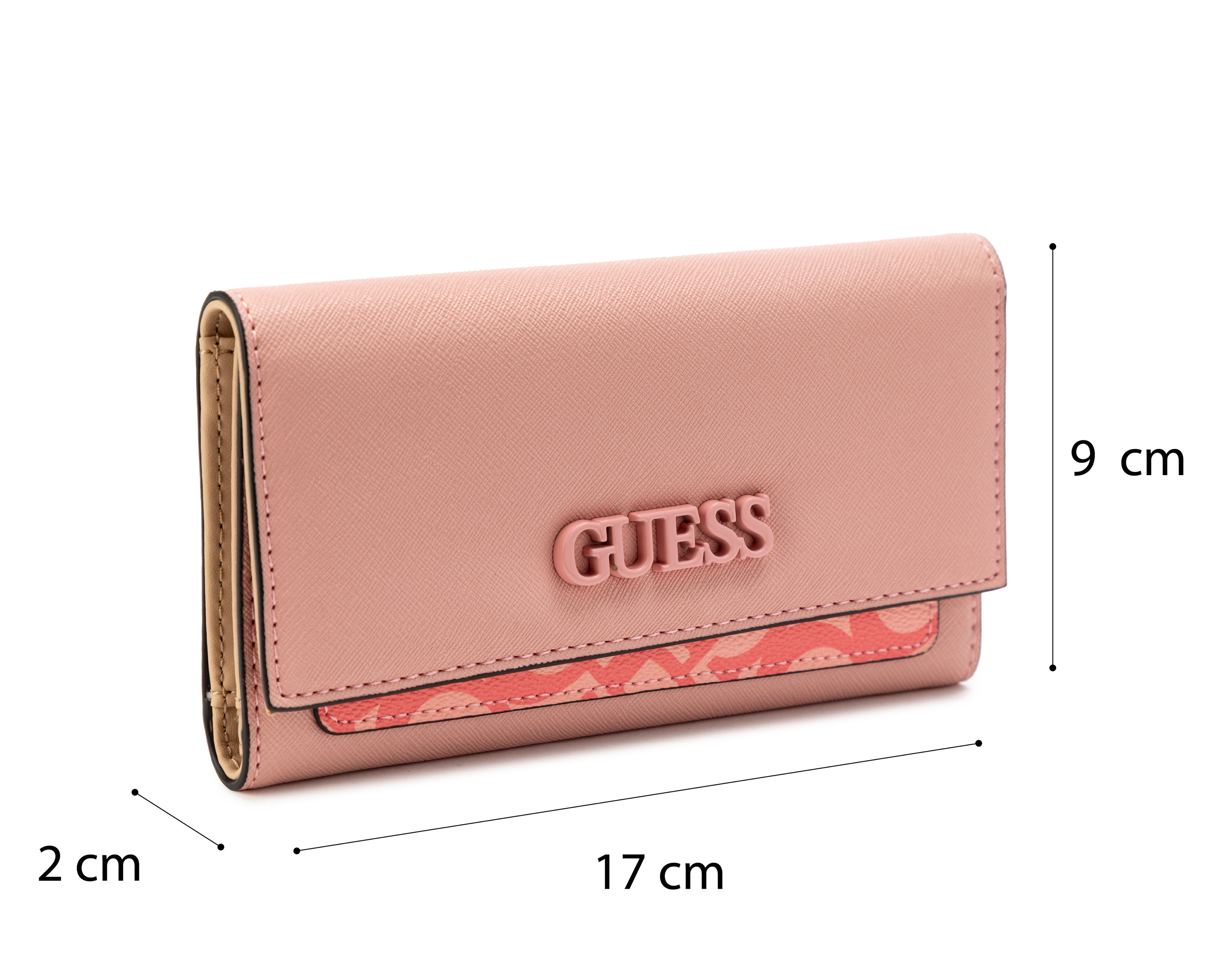 Foto 7 pulgar | Foto 6 | Cartera para Mujer Guess Rosa