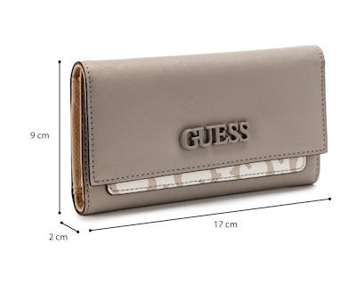 Foto 6 | Foto 6 | Cartera para Mujer Guess Beige