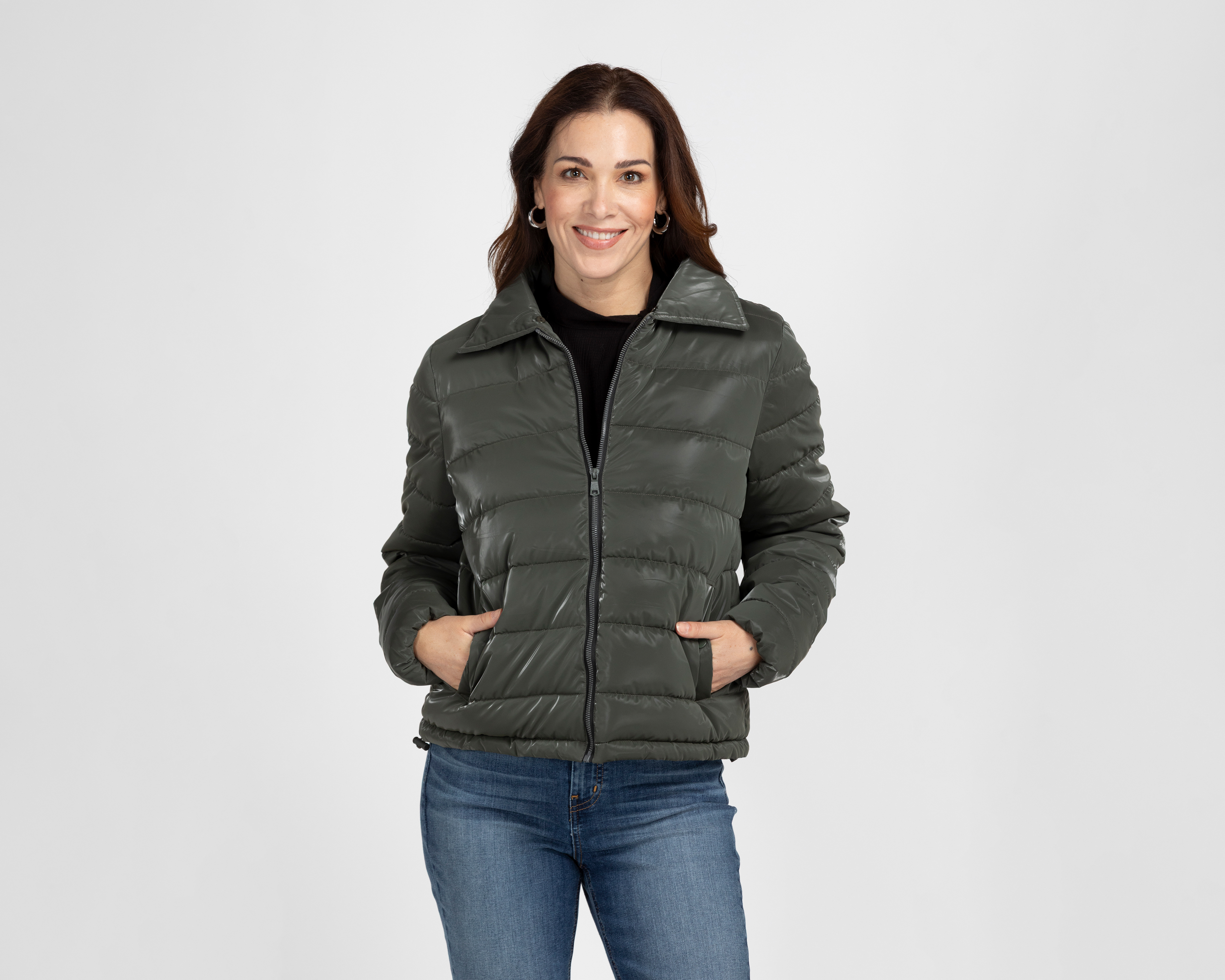 Foto 4 | Foto 4 | Chamarra Capitonada Roosevelt para Mujer