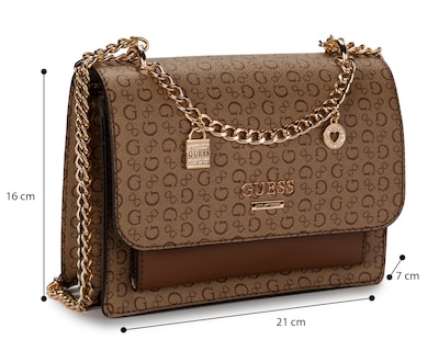 Foto 5 | Foto 5 | Bolsa Cruzada Guess Beryln