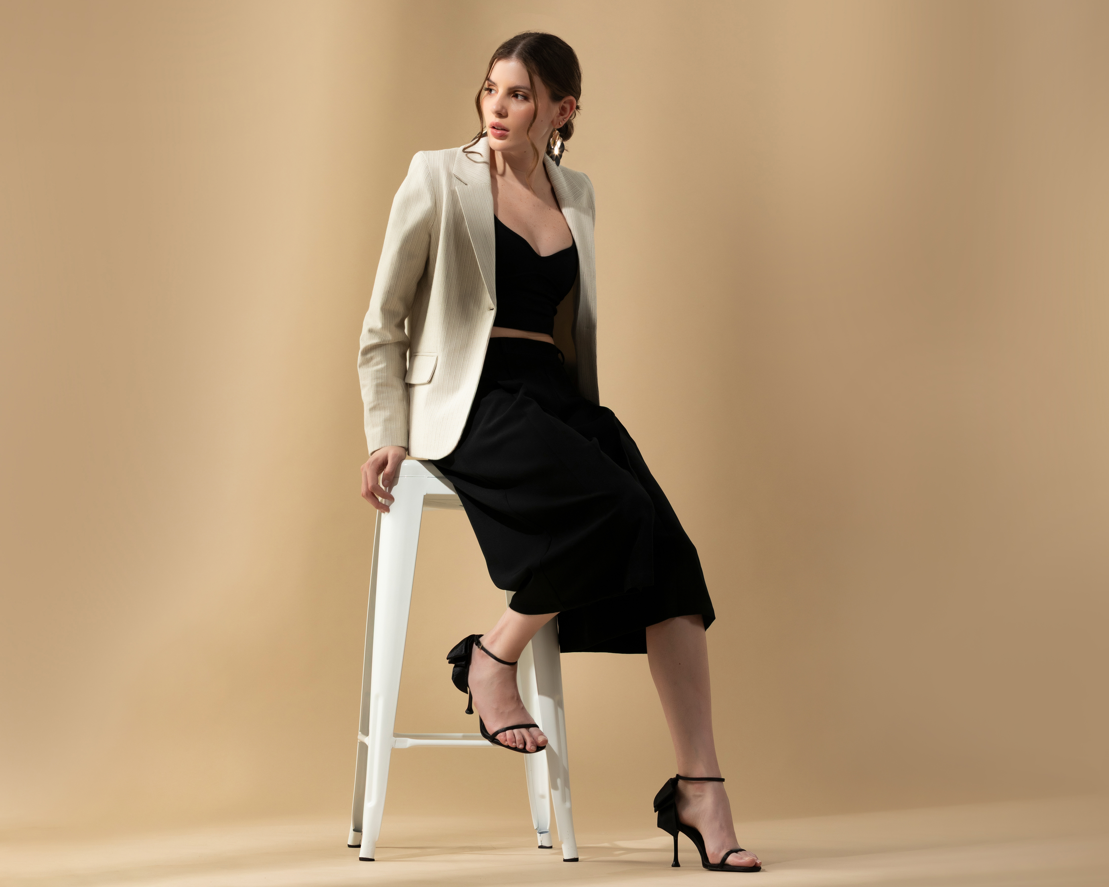 Blazer Rayas Sahara By Antonio Gutiérrez para Mujer