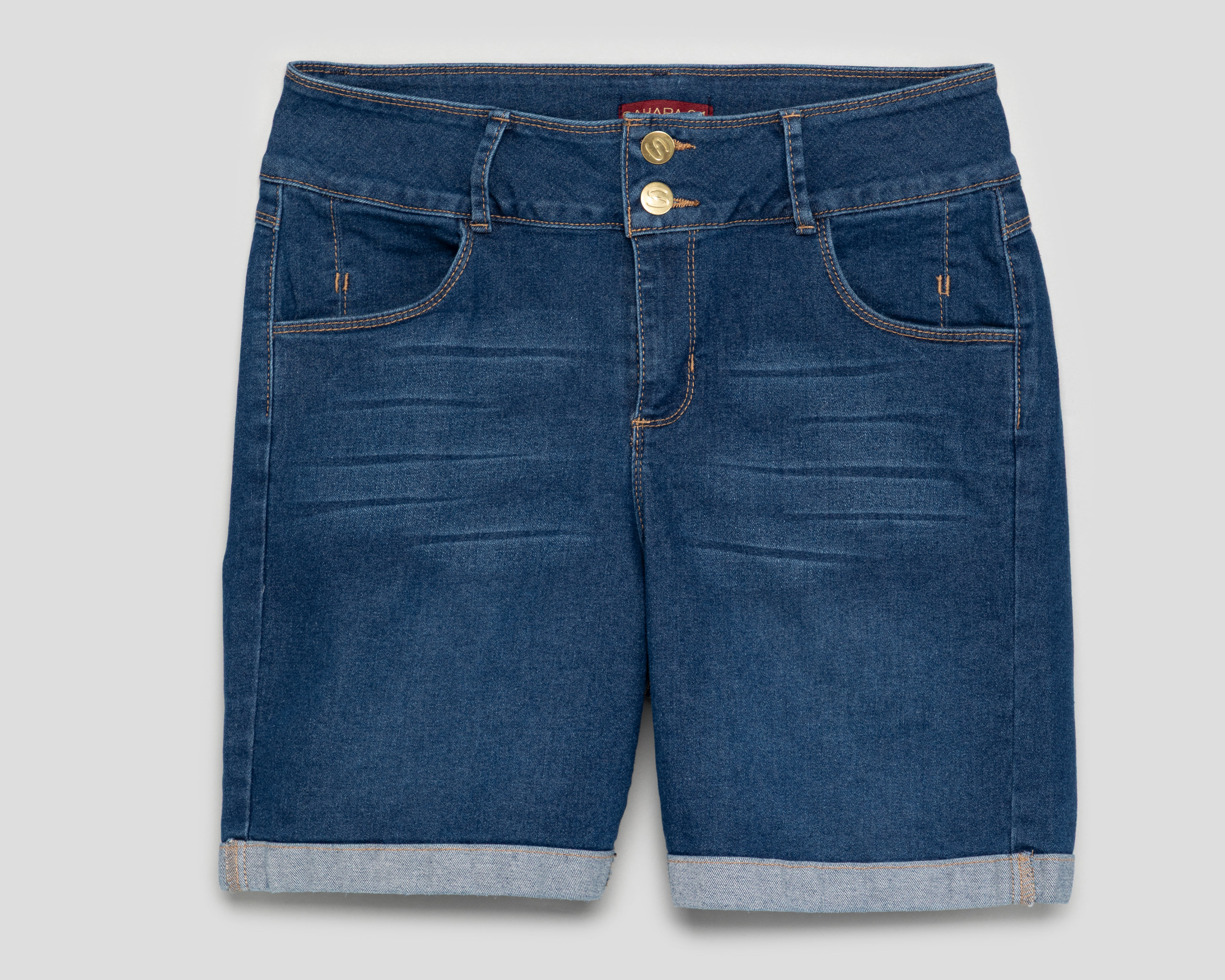 Foto 2 pulgar | Foto 1 | Short Sahara Azul para Mujer