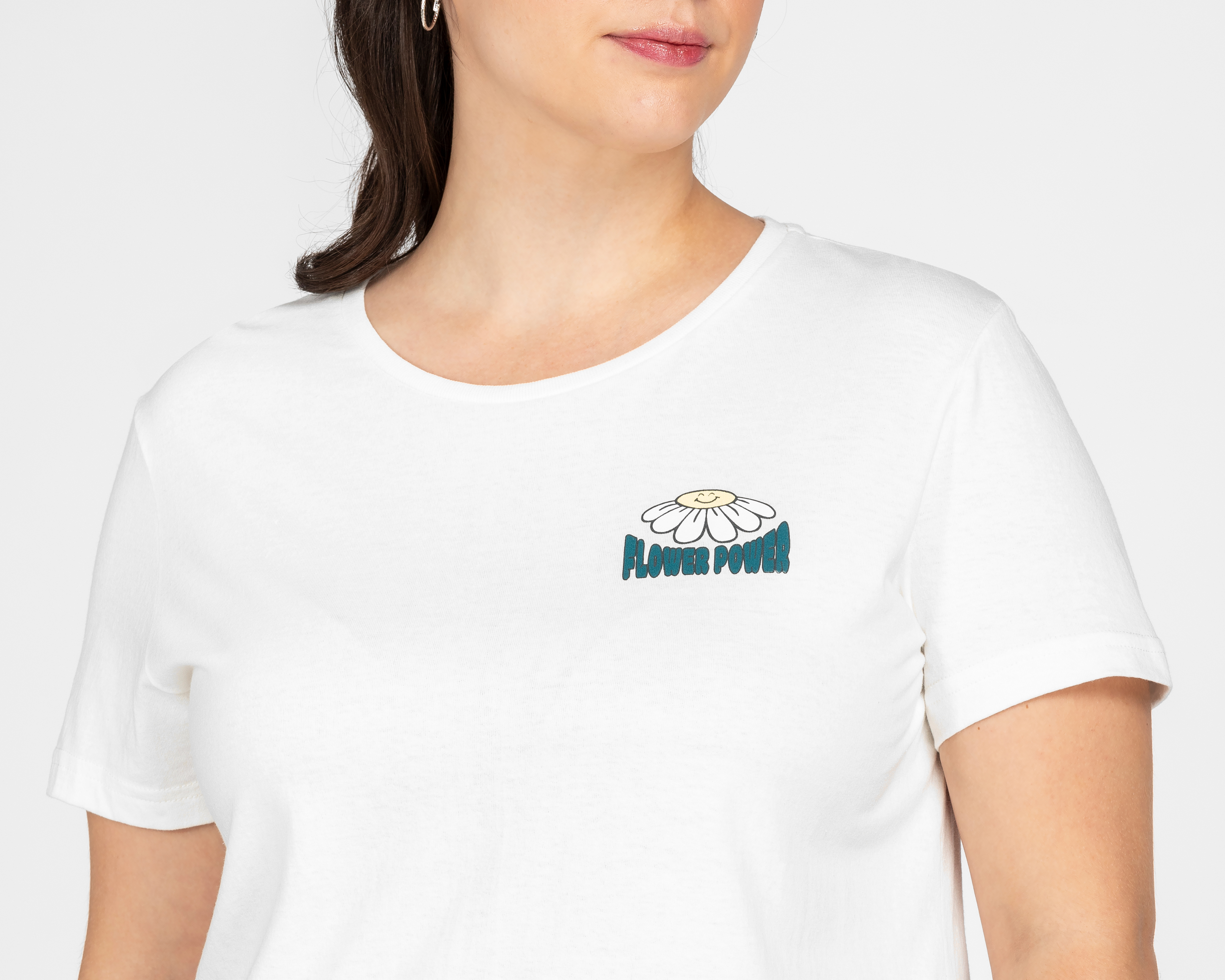 Foto 5 pulgar | Foto 4 | Playera Lucky Star Manga Corta con Estampado