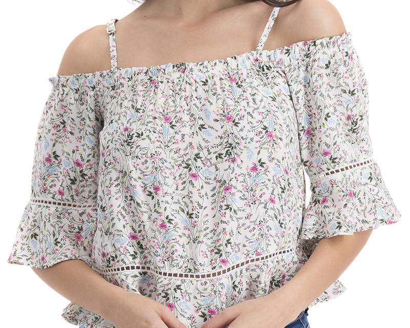 Foto 3 | Foto 3 | Blusa 18 Forever Floral Manga 3/4