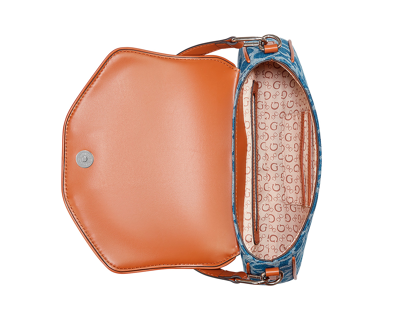 Foto 4 pulgar | Foto 3 | Bolsa Cruzada Guess Erika