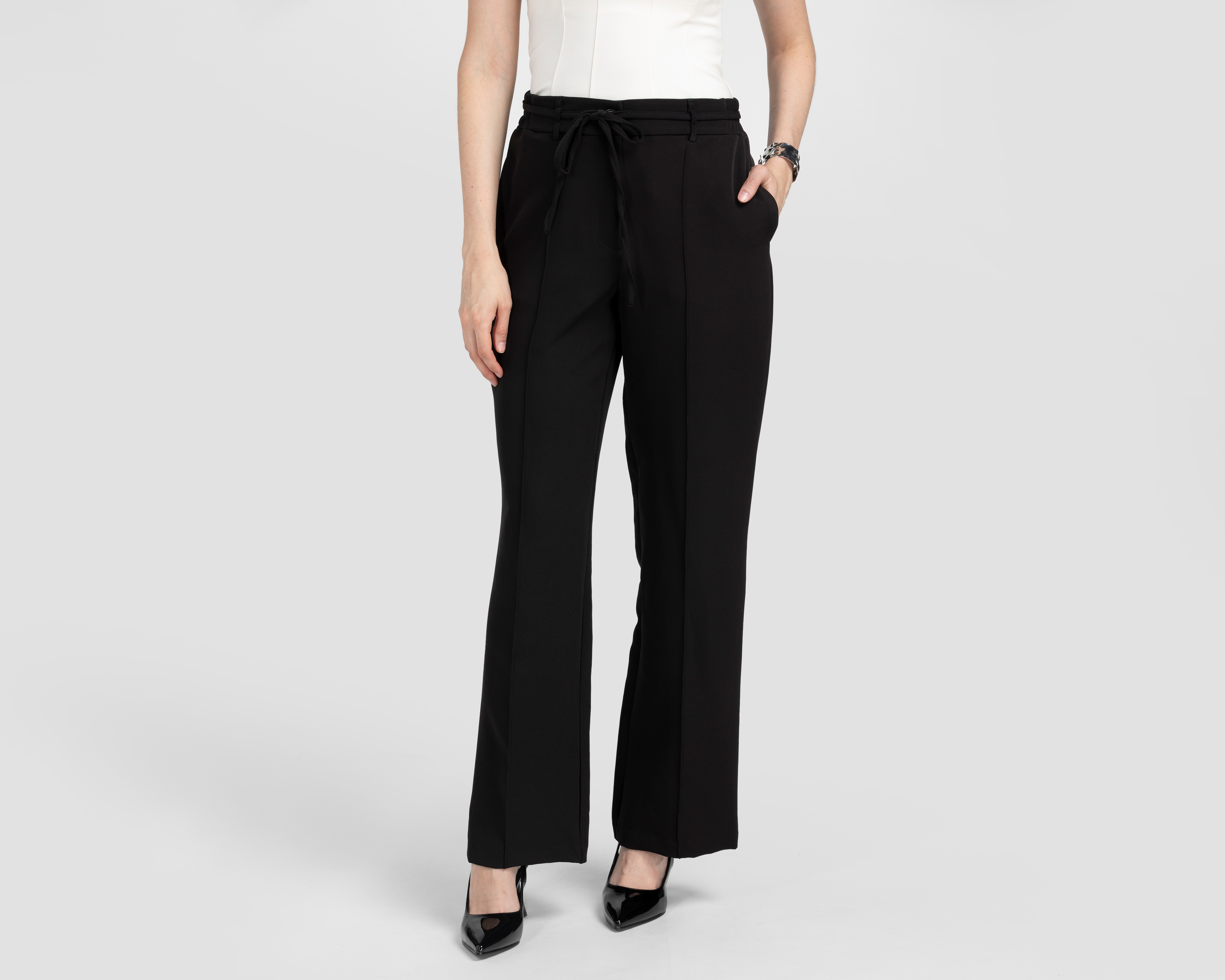 Pantalón de Vestir Sahara Negro para Mujer