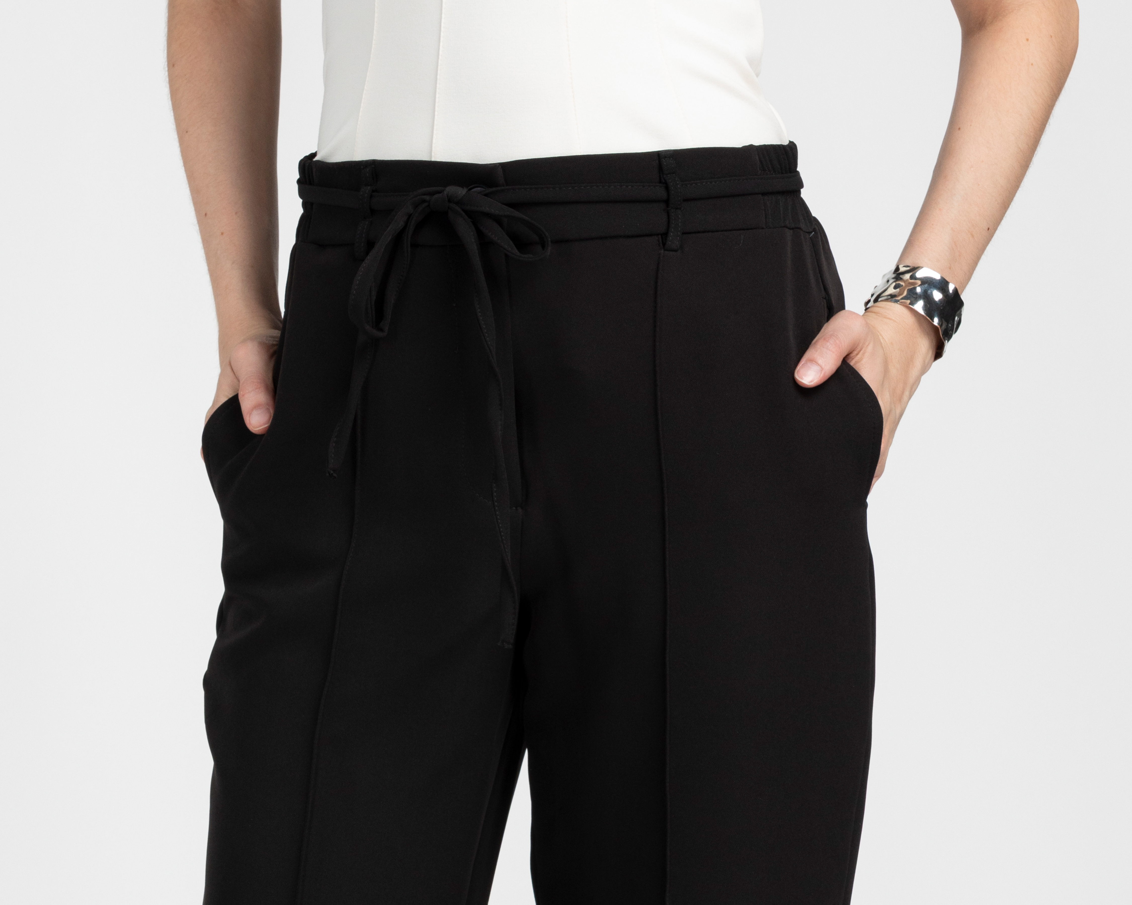 Foto 5 pulgar | Foto 4 | Pantalón de Vestir Sahara Negro para Mujer