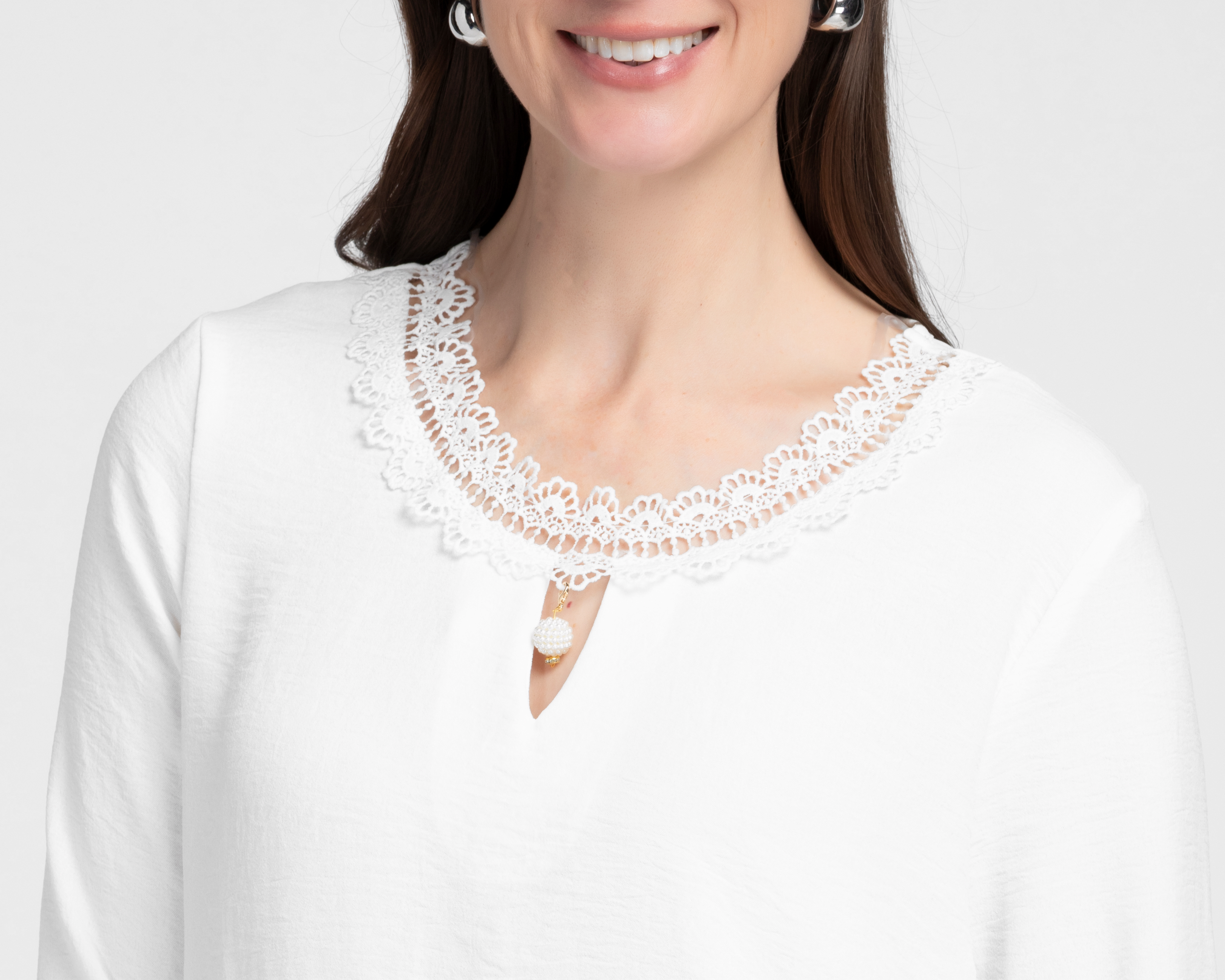 Foto 5 | Foto 5 | Blusa Blanca Lady Sun para Mujer