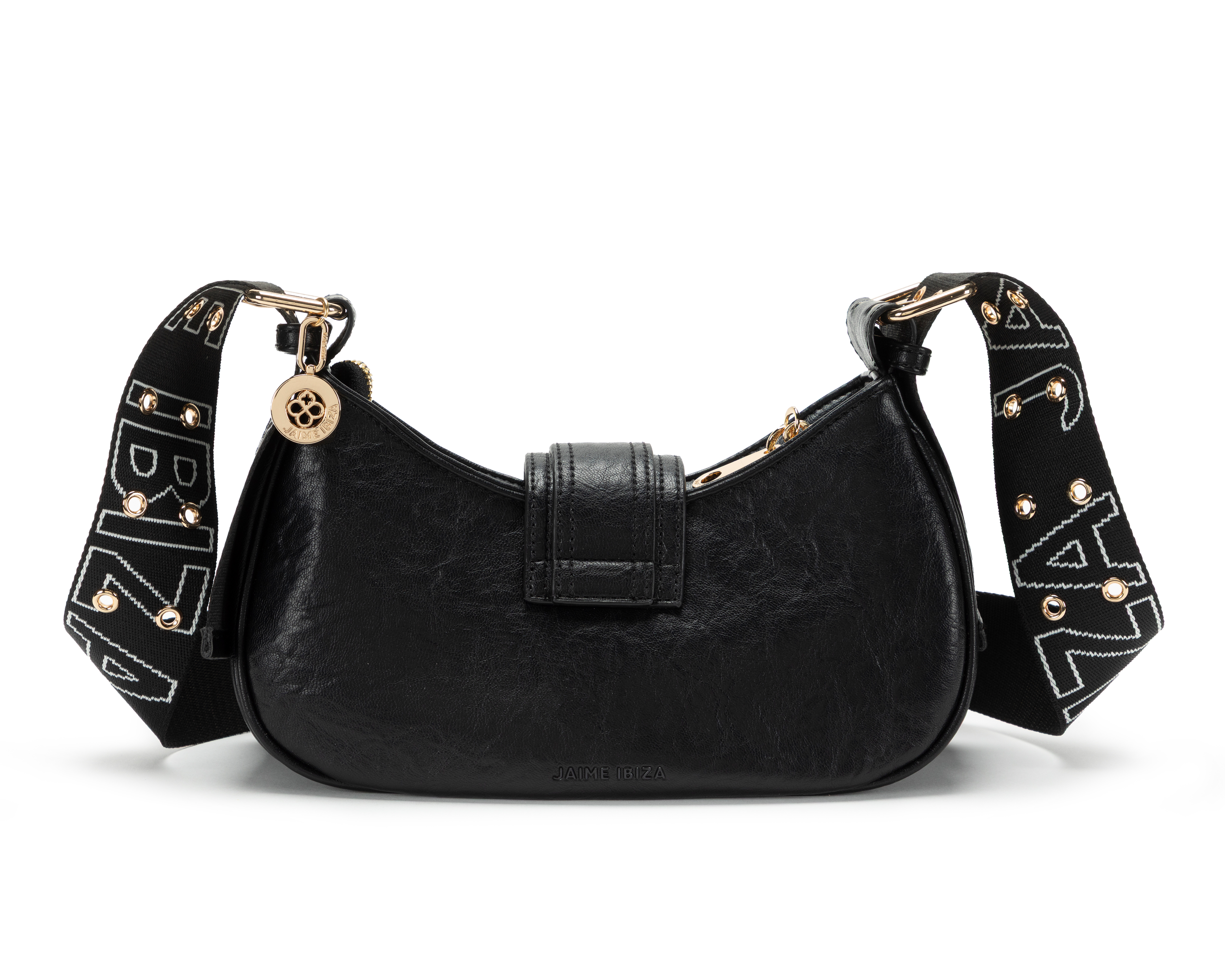 Foto 4 pulgar | Foto 3 | Bolsa de Hombro Jaime Ibiza JI 2425 Negra
