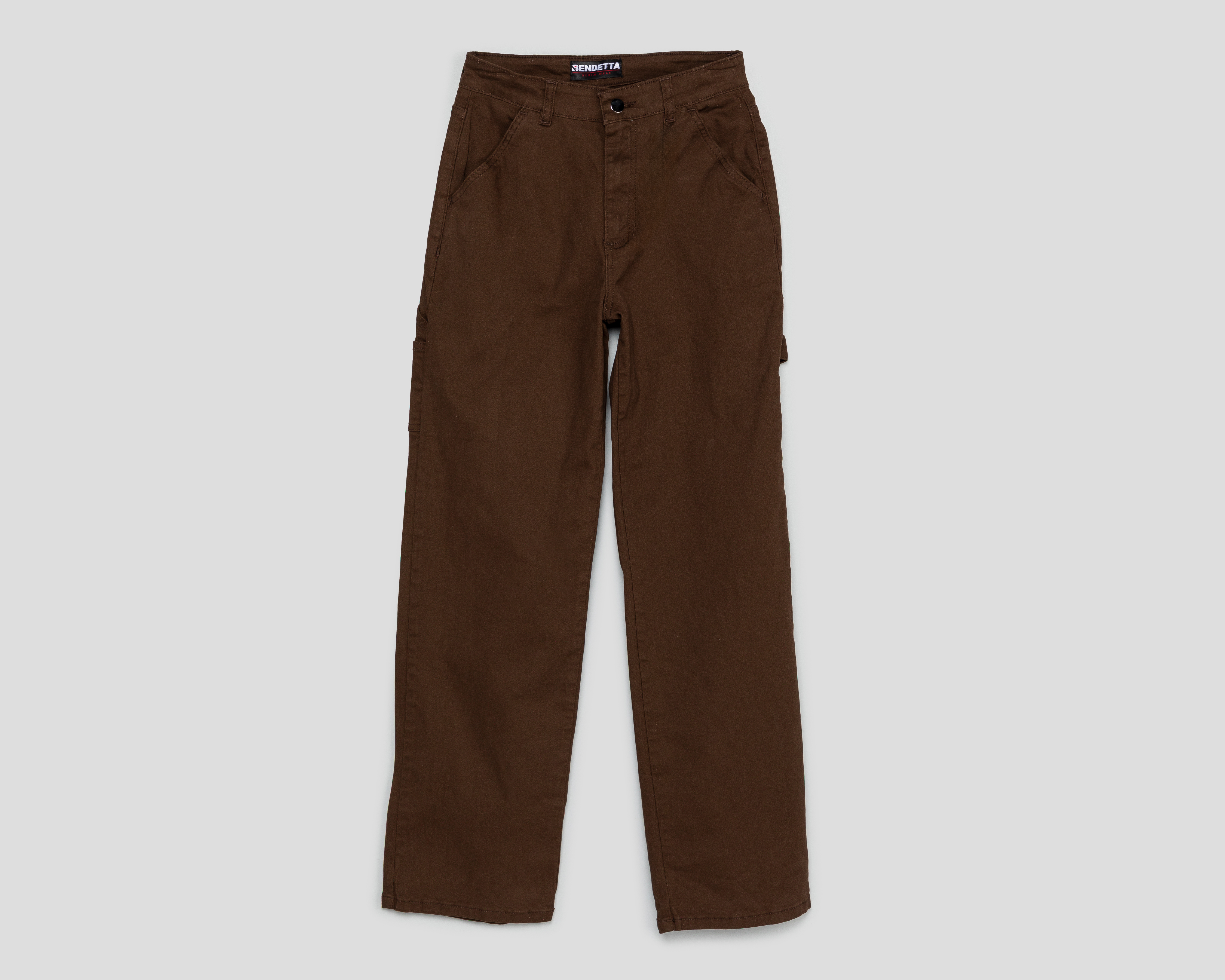 Pantalón de Gabardina Polo Union Club Café para Mujer