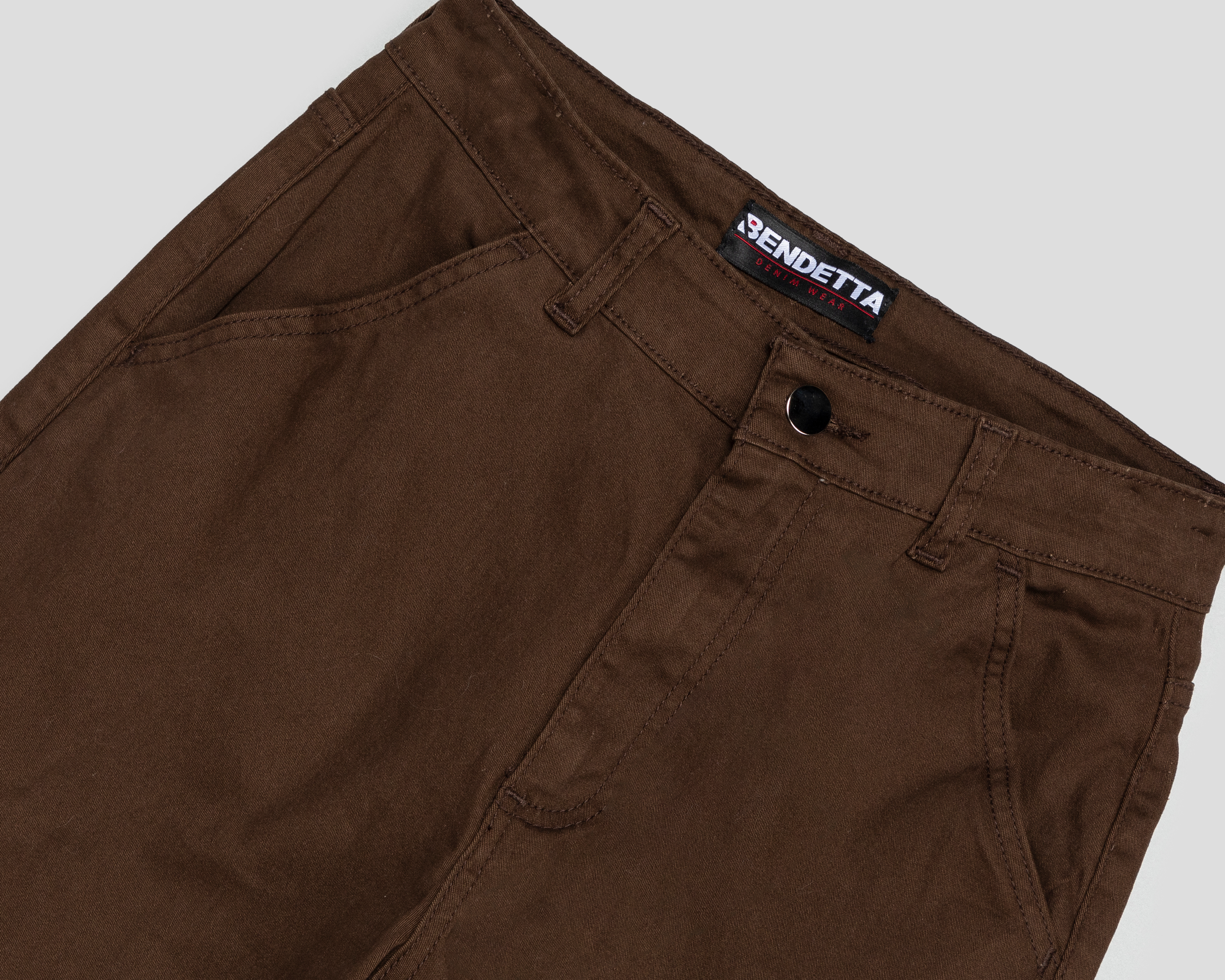 Foto 4 pulgar | Foto 3 | Pantalón de Gabardina Polo Union Club Café para Mujer