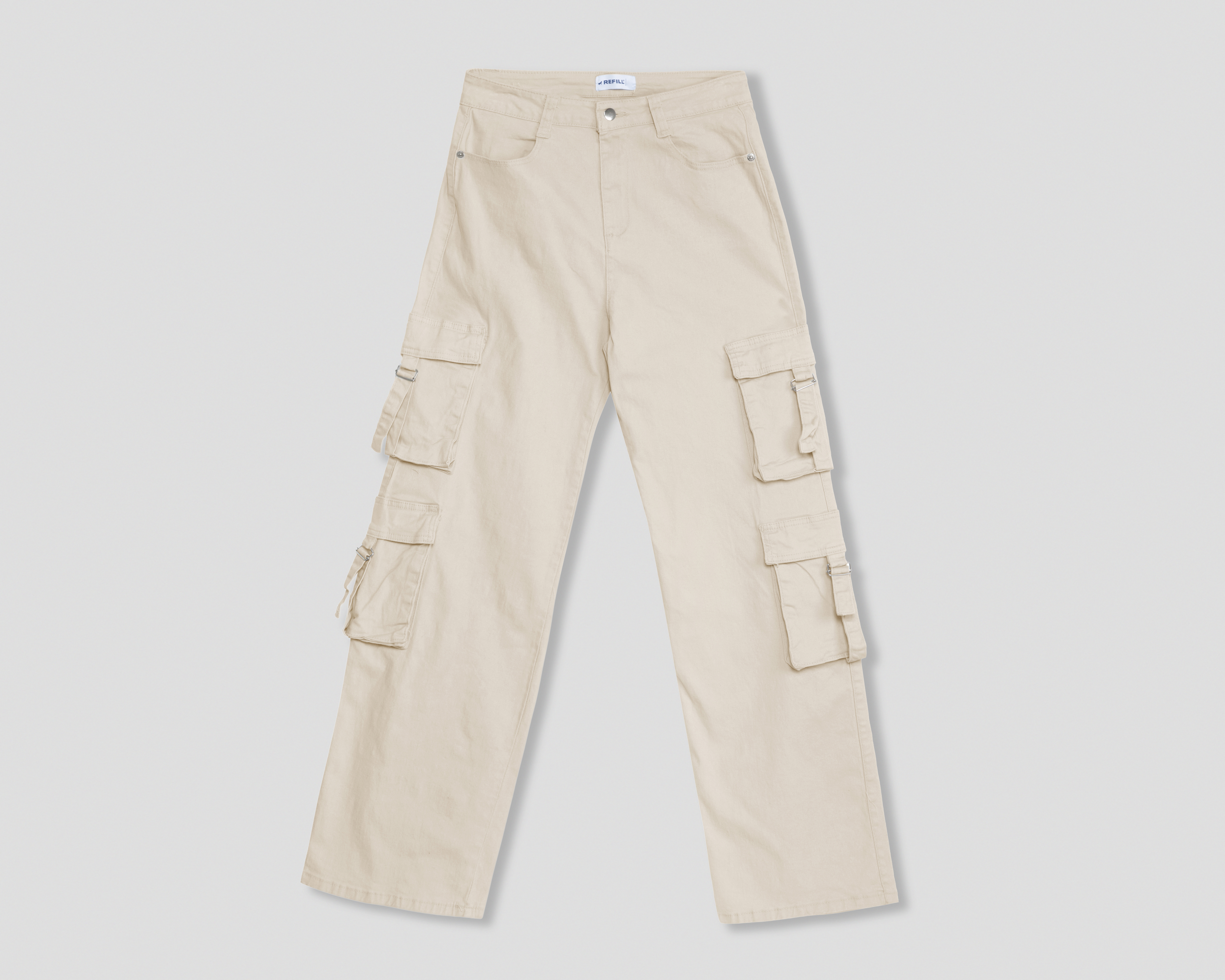 Foto 1 | Foto 1 | Pantalón Cargo Refill con Bolsillos para Mujer