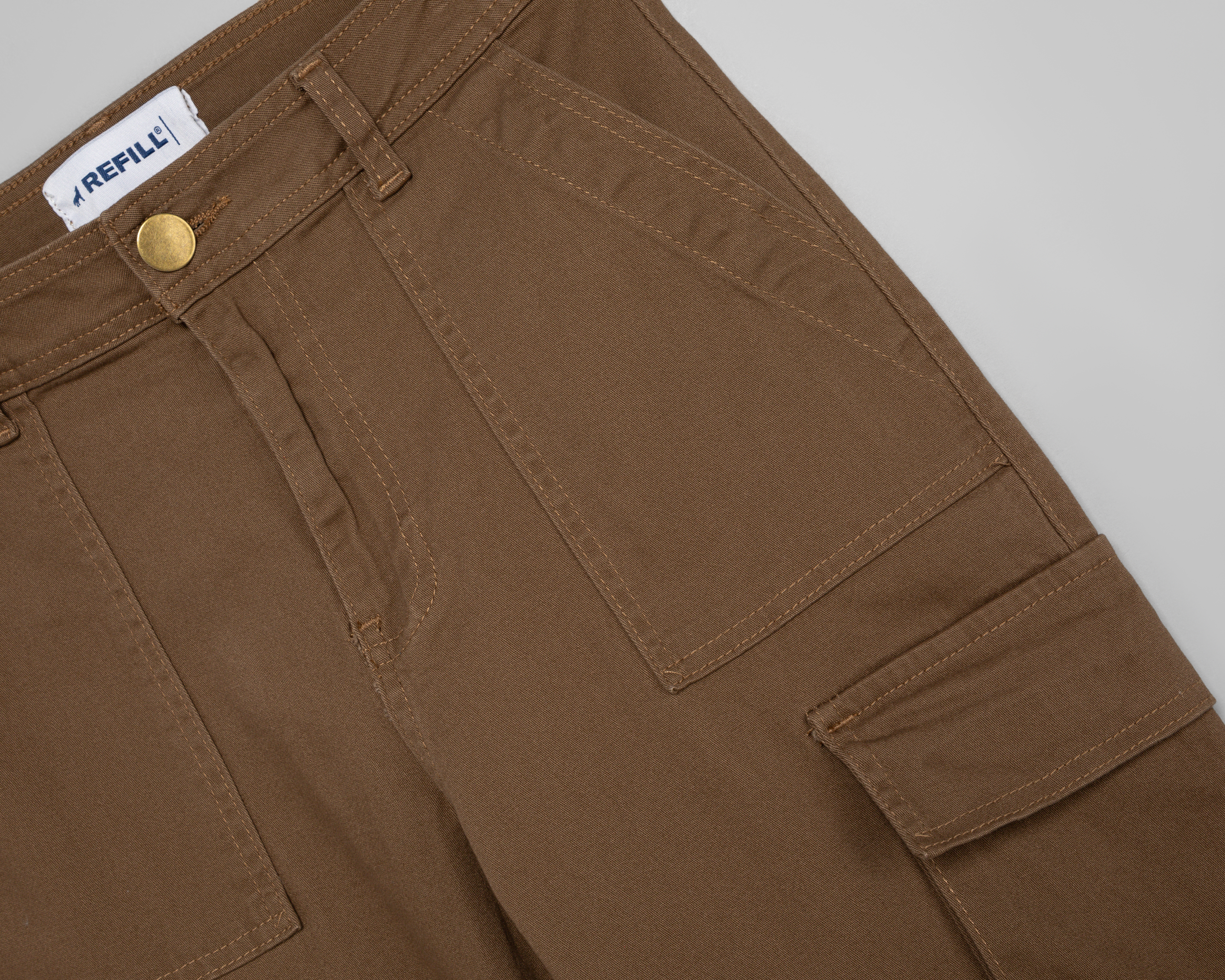 Foto 4 pulgar | Foto 3 | Pantalón Casual Refill con Bolsas Cargo para Mujer