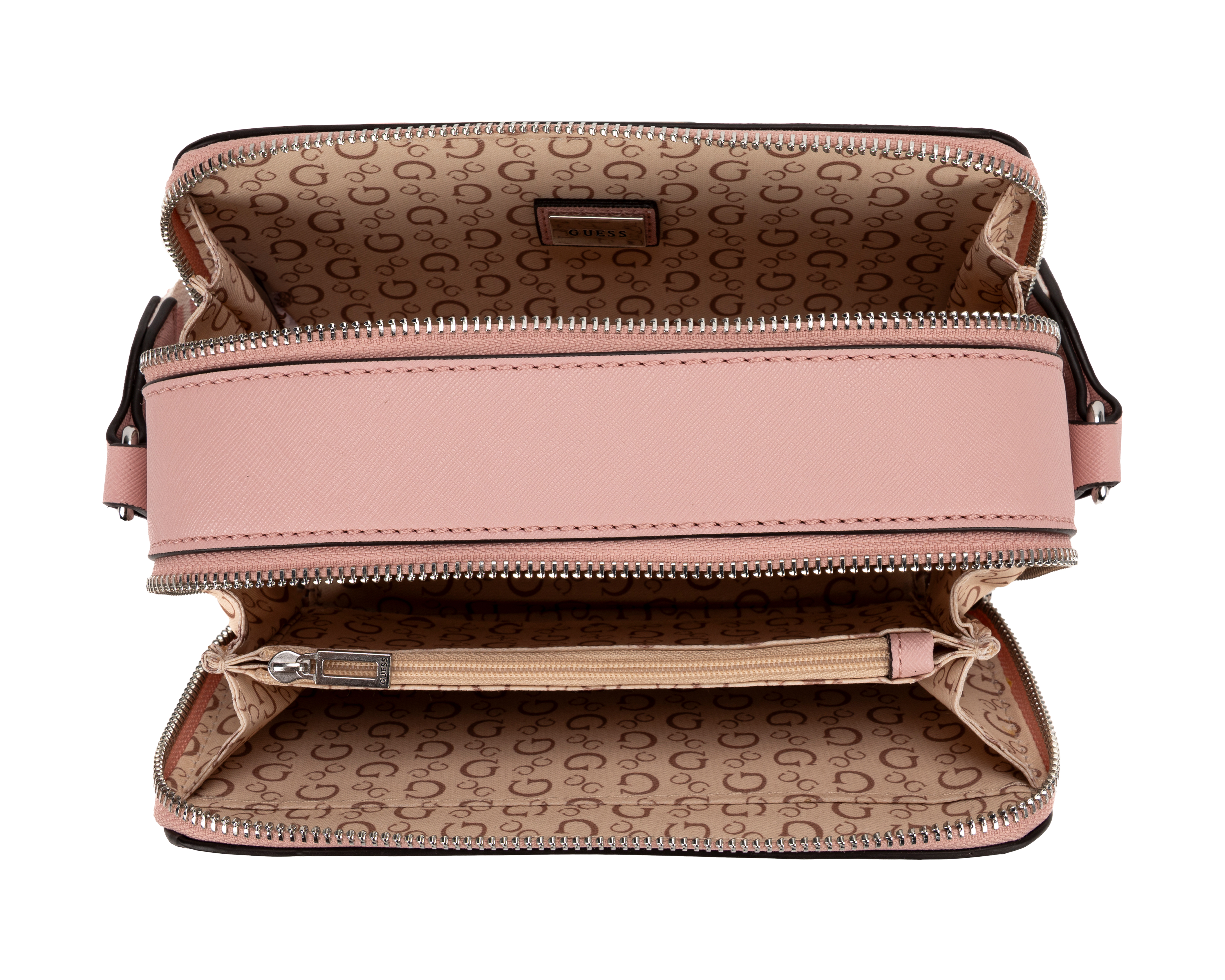 Foto 5 pulgar | Foto 4 | Bolsa Cruzada Guess Amanza