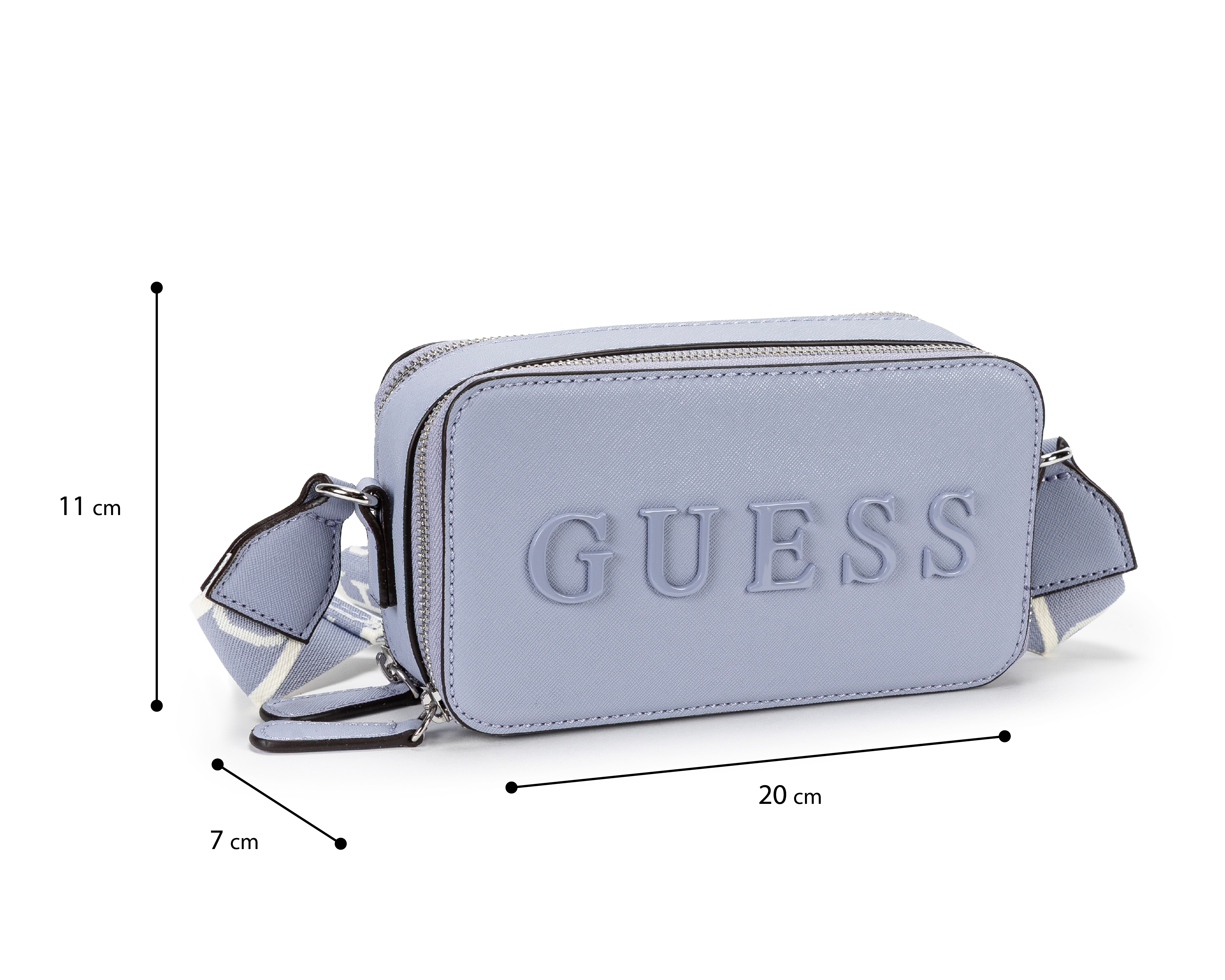 Foto 6 pulgar | Foto 5 | Bolsa Cruzada Guess Amanza