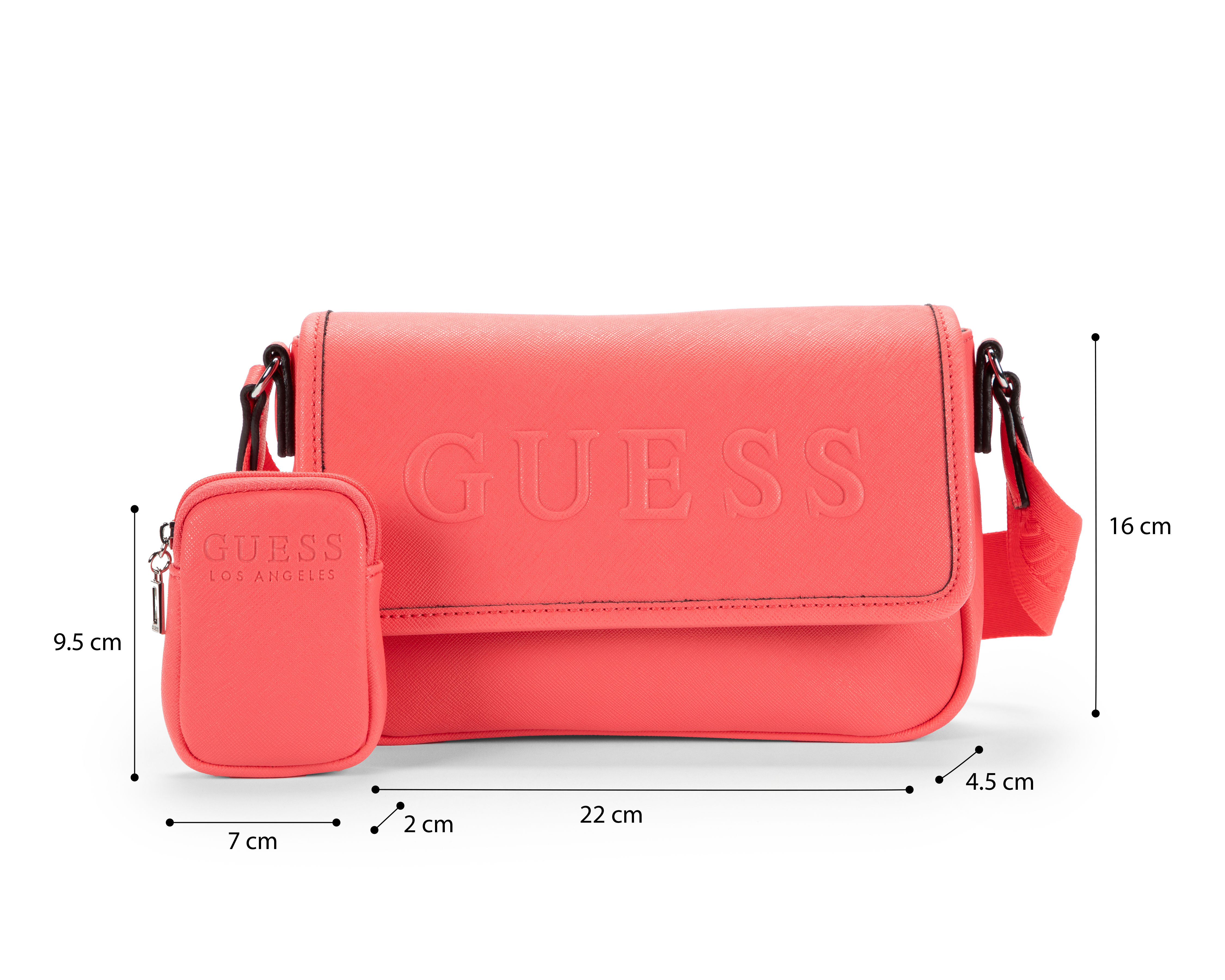 Foto 7 pulgar | Foto 6 | Bolsa Cruzada Guess con Monedero