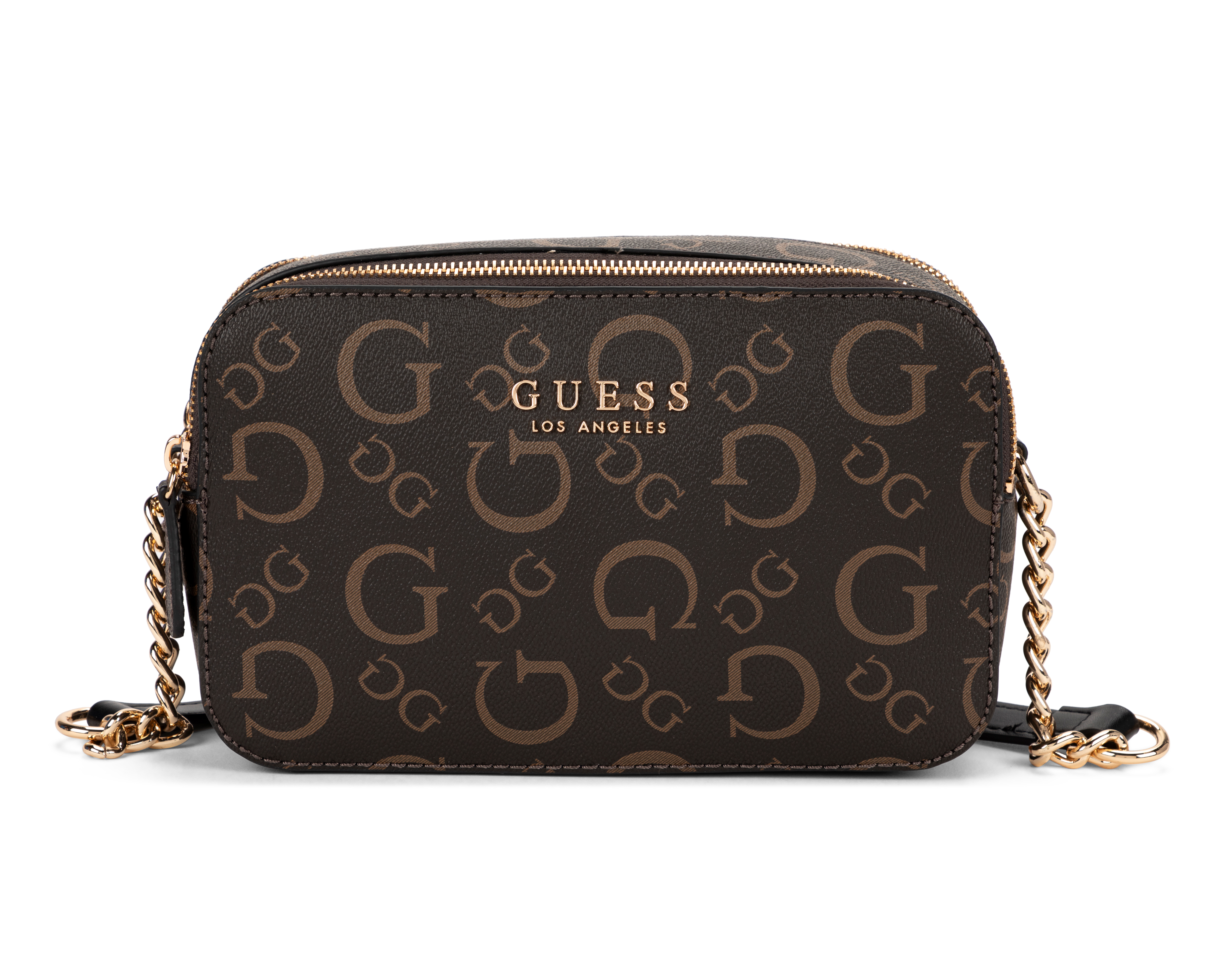 Foto 2 pulgar | Foto 1 | Bolsa Cruzada Guess Saffron
