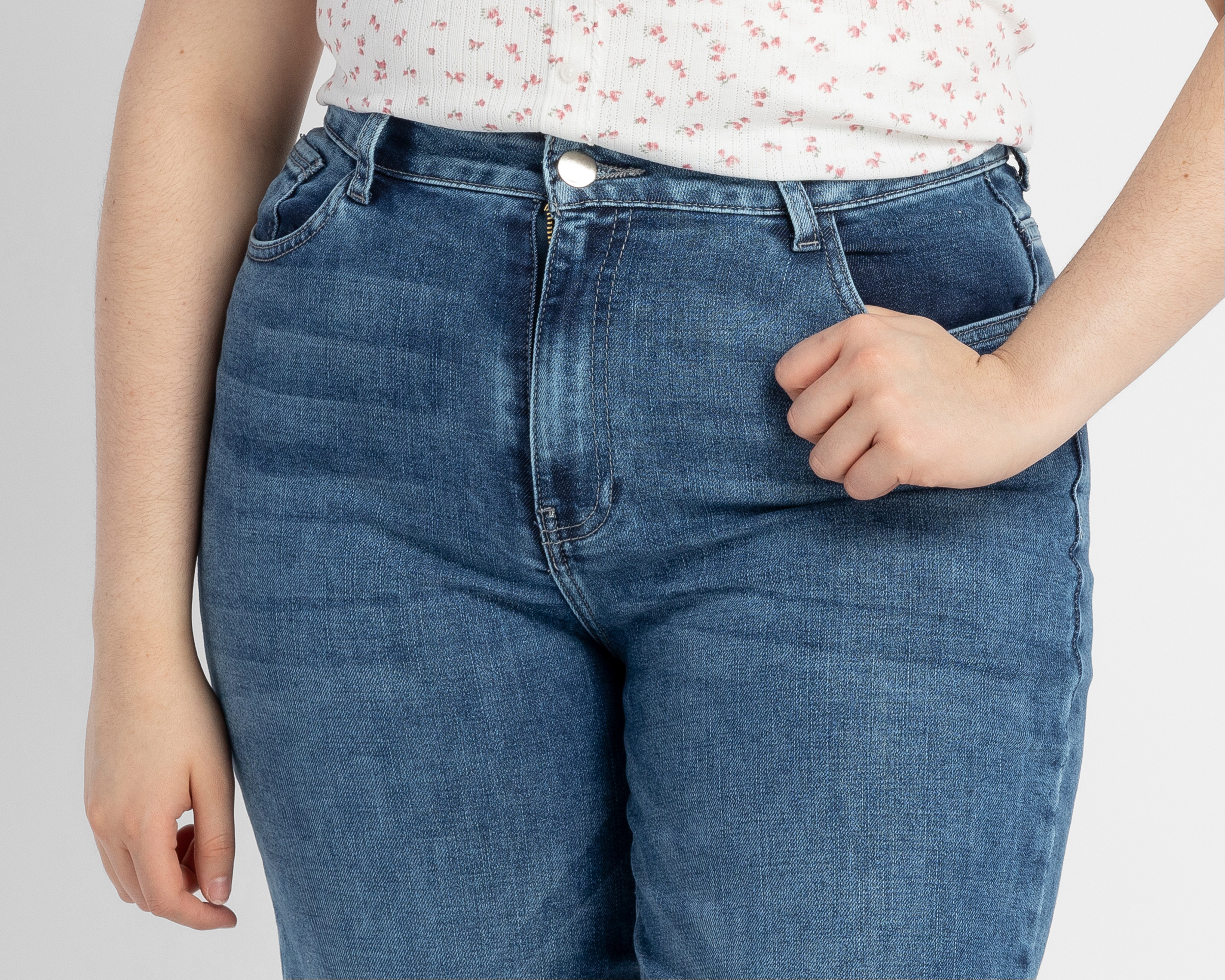 Foto 5 pulgar | Foto 4 | Jeans Wide Leg 18 Forever para Mujer